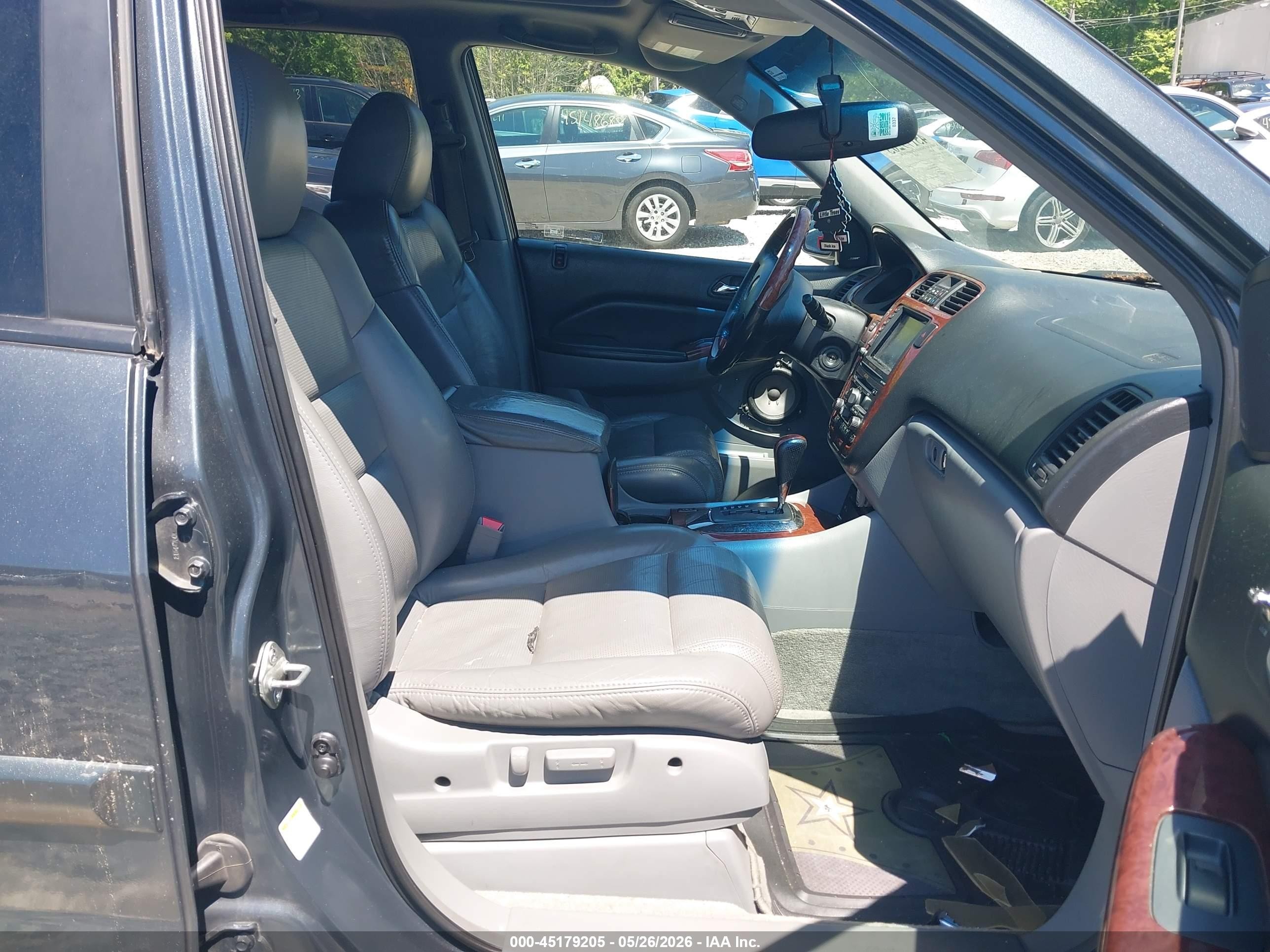 2004 Acura Mdx Gray vin: 2HNYD18904H559253