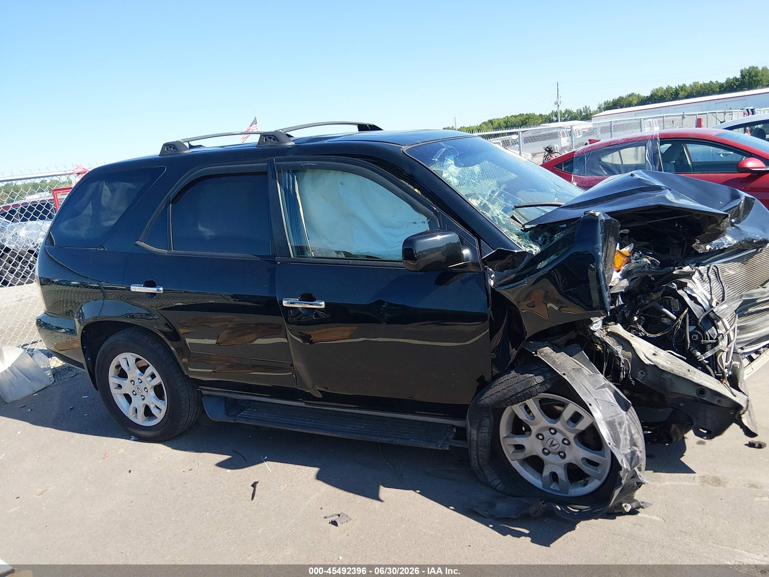2005 Acura Mdx   Black vin: 2HNYD18905H515870