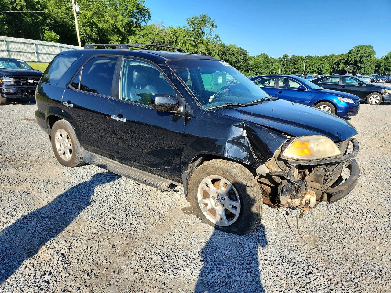 2006 Acura Mdx Touring Black vin: 2HNYD18906H511366