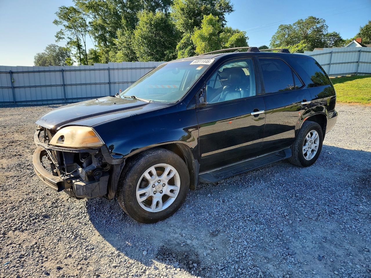 2006 Acura Mdx Touring Black vin: 2HNYD18906H511366