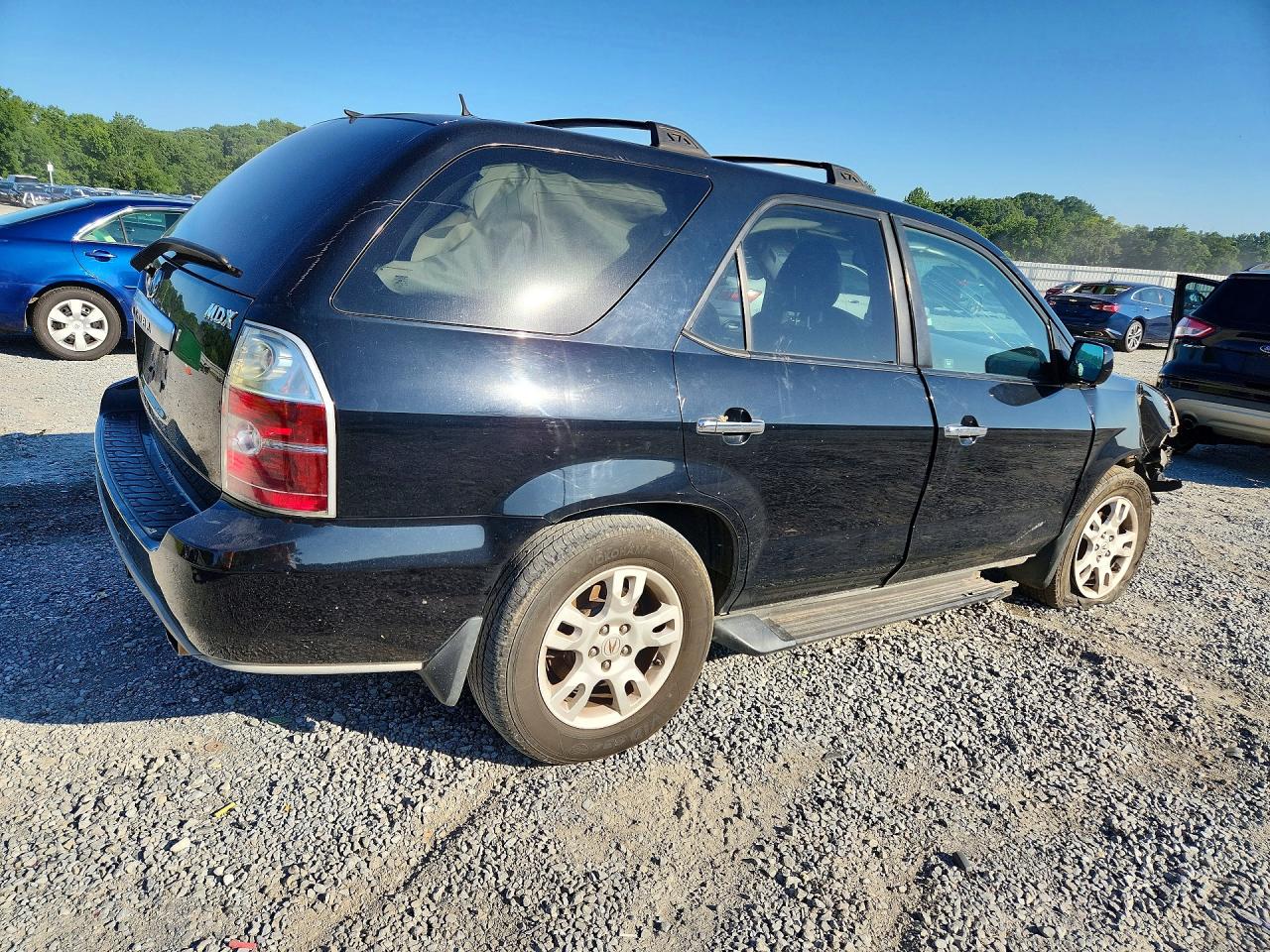 2006 Acura Mdx Touring Black vin: 2HNYD18906H511366