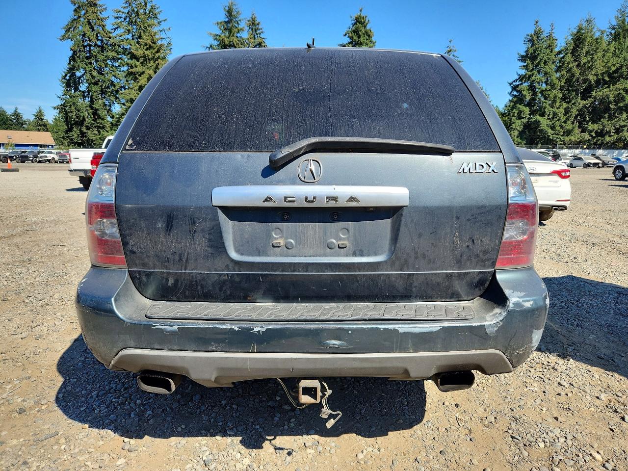 2005 Acura Mdx Touring Blue vin: 2HNYD18915H504652