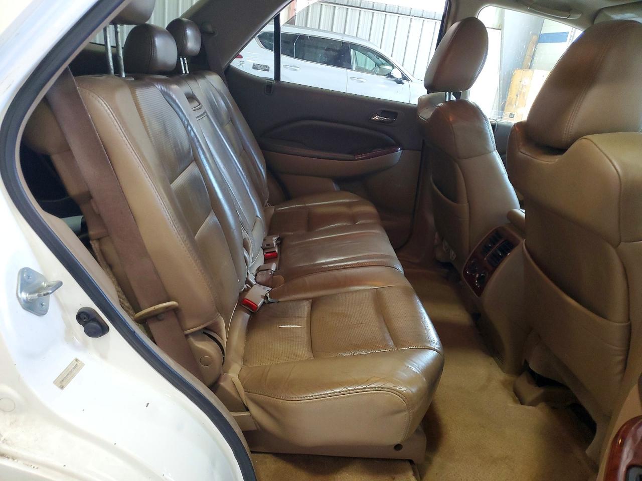 2005 Acura Mdx Touring White vin: 2HNYD18915H558887