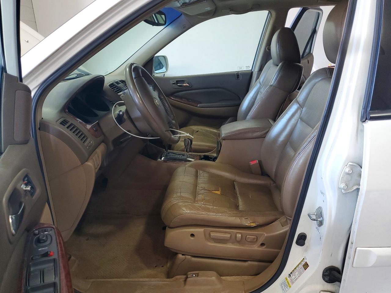 2005 Acura Mdx Touring White vin: 2HNYD18915H558887