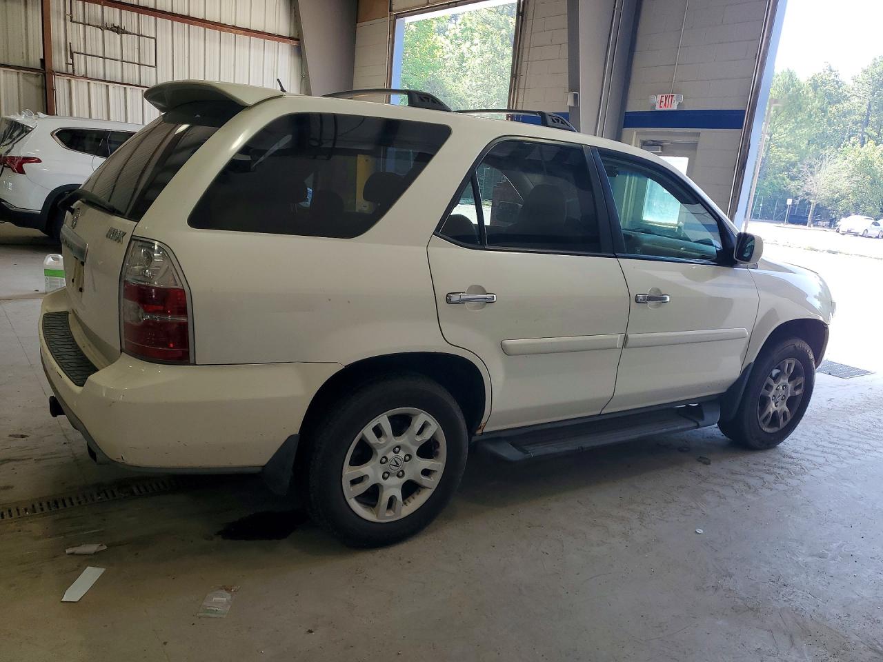 2005 Acura Mdx Touring White vin: 2HNYD18915H558887