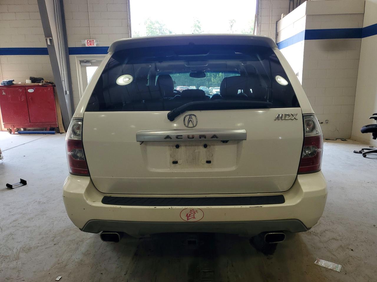 2005 Acura Mdx Touring White vin: 2HNYD18915H558887