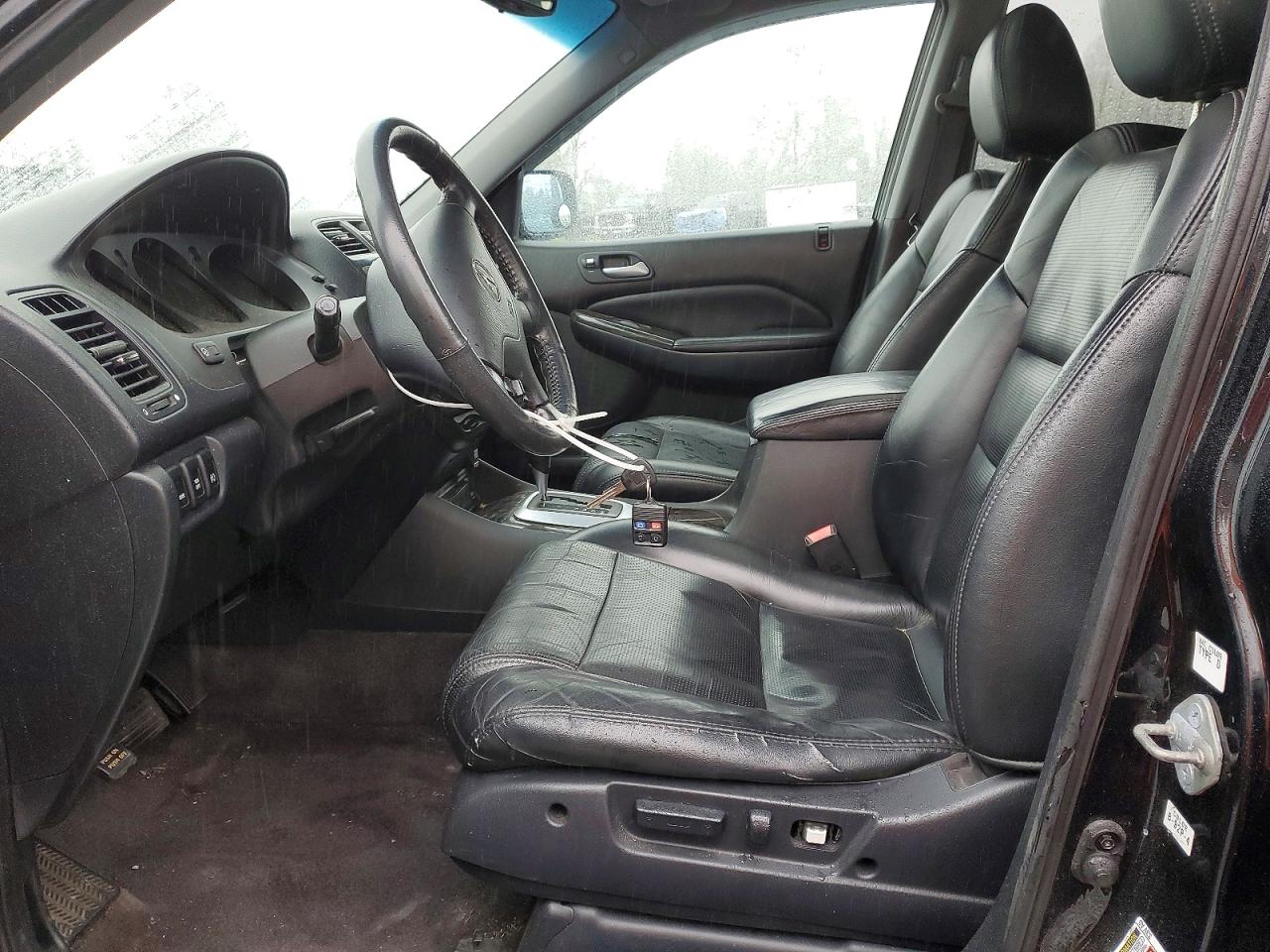 2006 Acura Mdx Touring Black vin: 2HNYD18916H511358