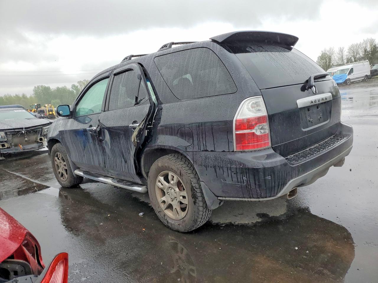 2006 Acura Mdx Touring Black vin: 2HNYD18916H511358