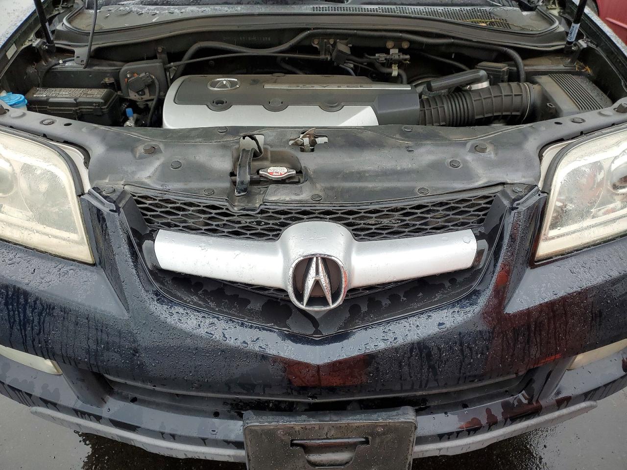 2006 Acura Mdx Touring Black vin: 2HNYD18916H511358