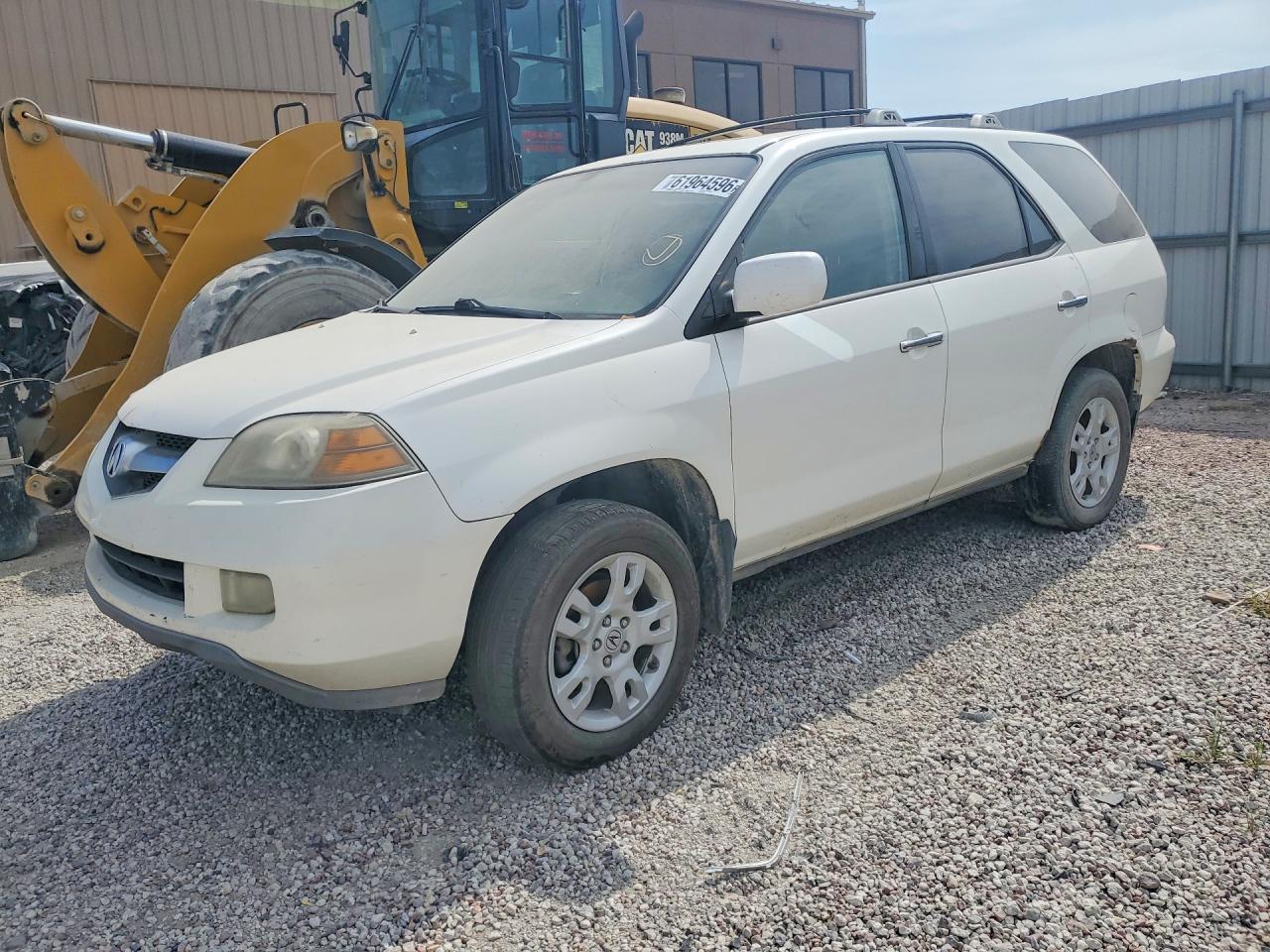 2005 Acura Mdx Touring White vin: 2HNYD18925H505051
