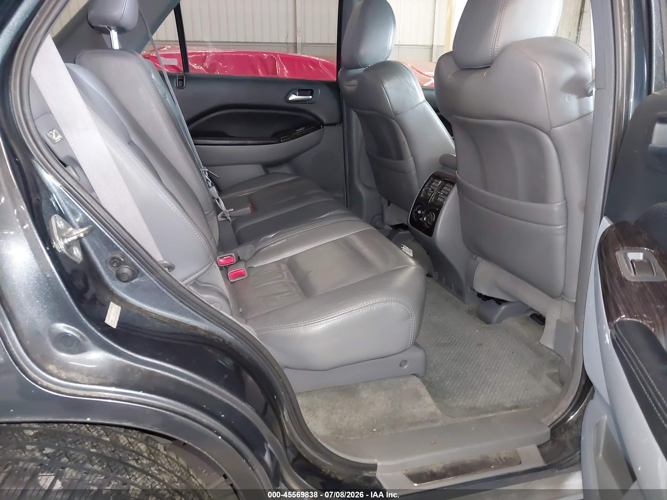 2006 Acura Mdx   Gray vin: 2HNYD18926H522188