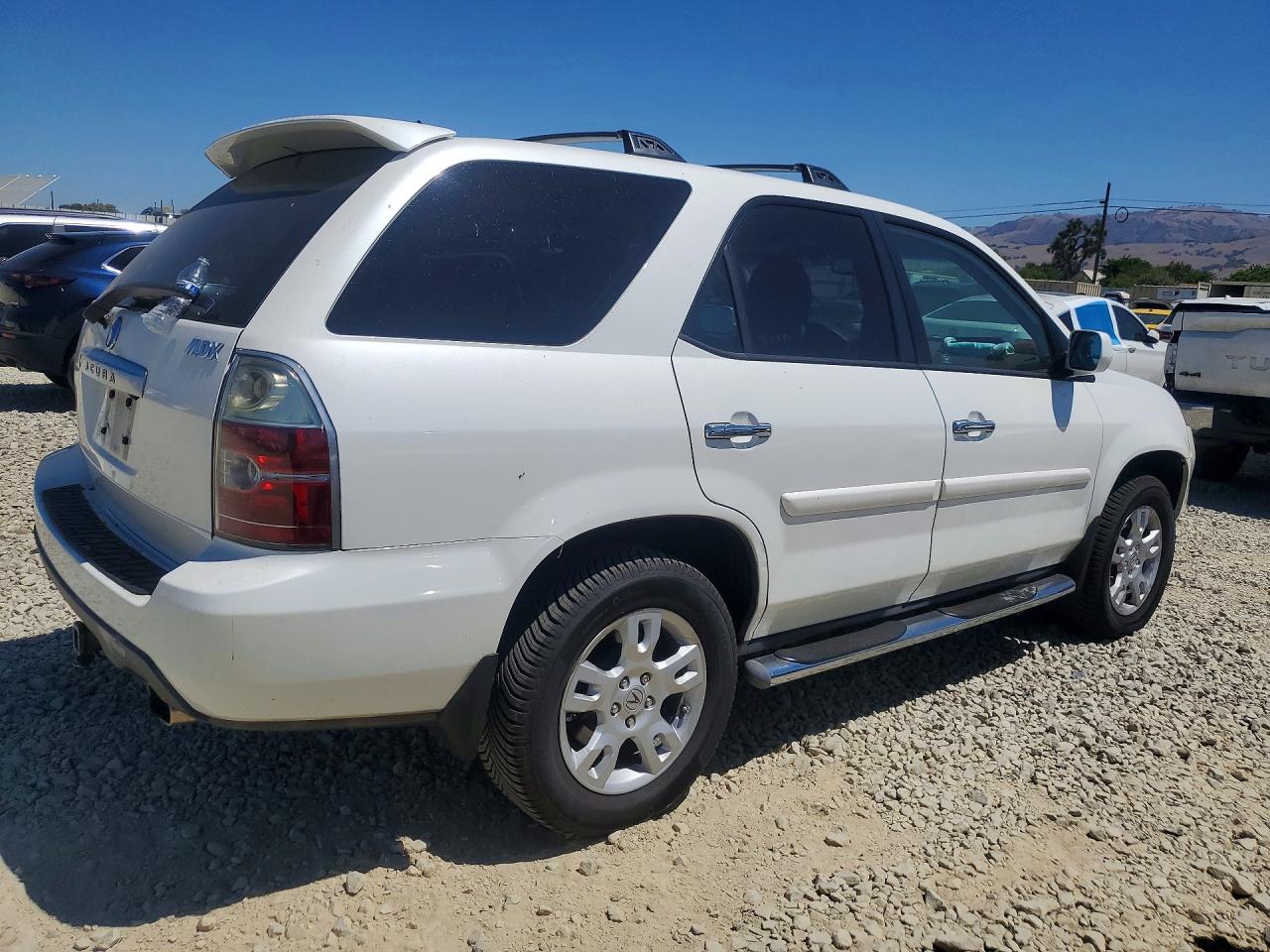 2005 Acura Mdx Touring Белый vin: 2HNYD18935H526118