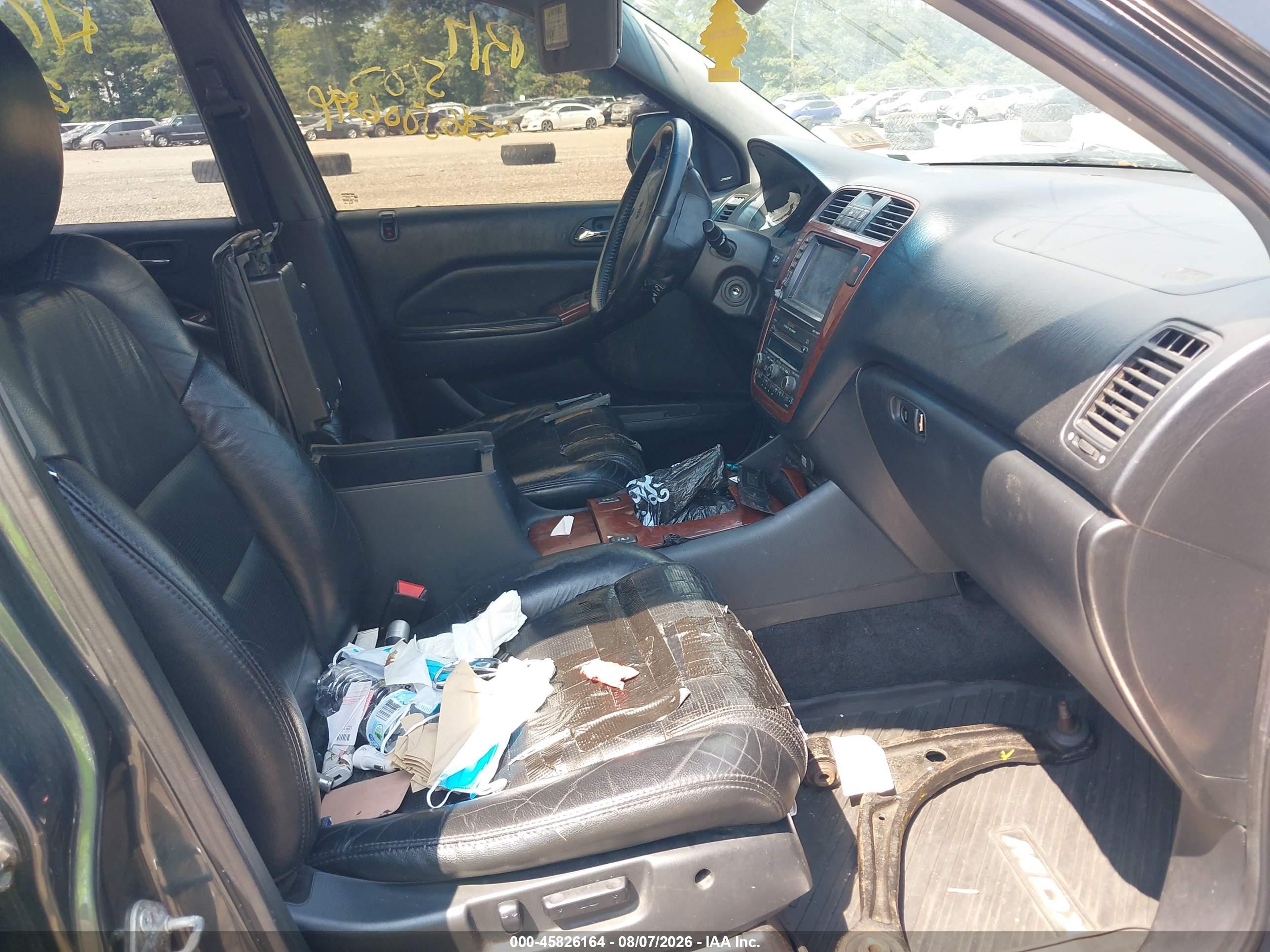 2005 Acura Mdx Green vin: 2HNYD18935H532663