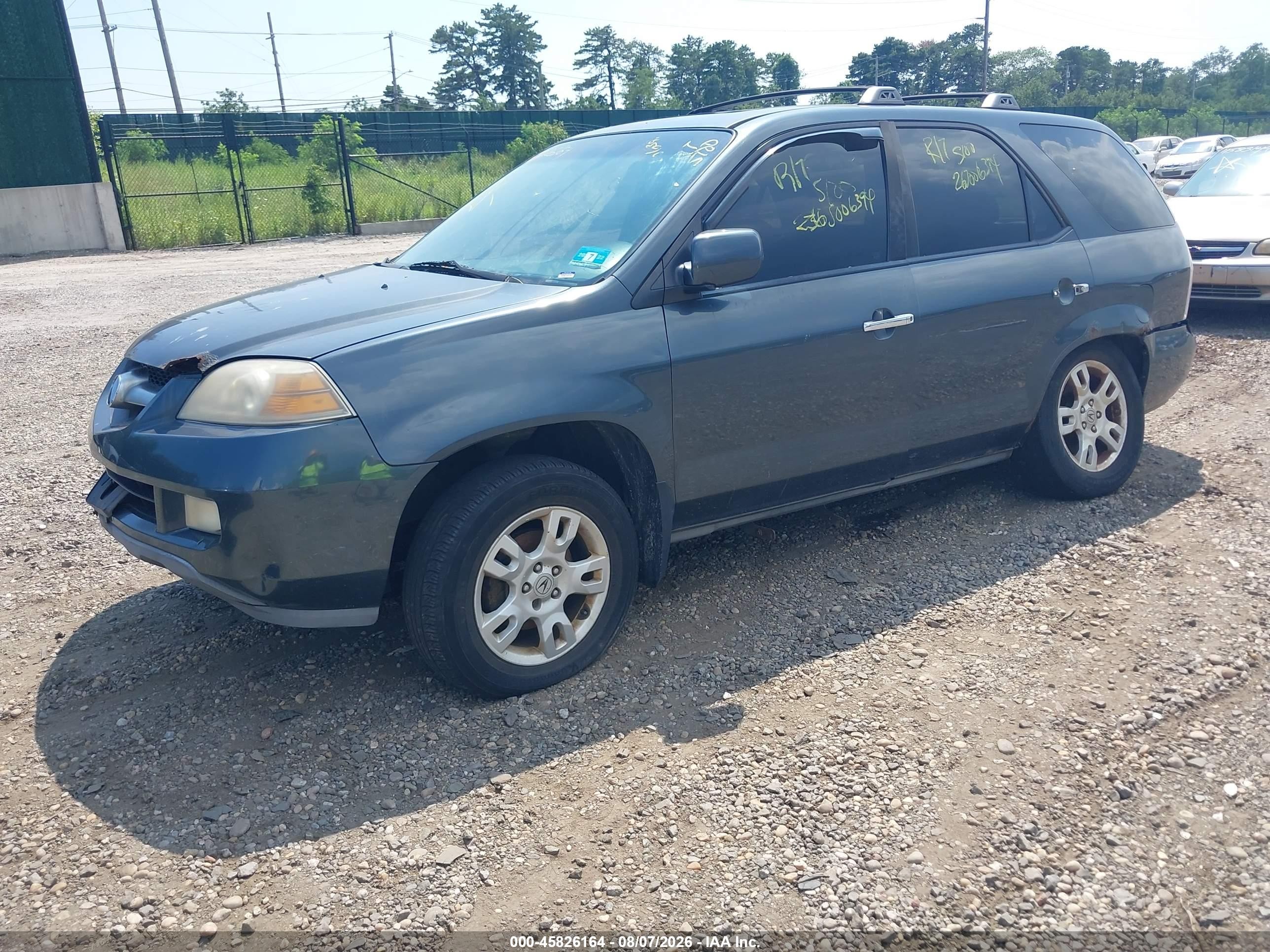 2005 Acura Mdx Green vin: 2HNYD18935H532663