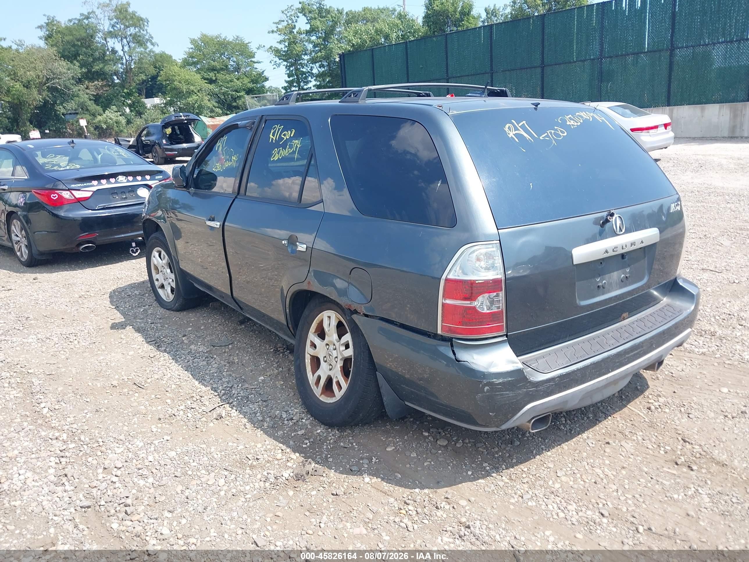 2005 Acura Mdx Green vin: 2HNYD18935H532663