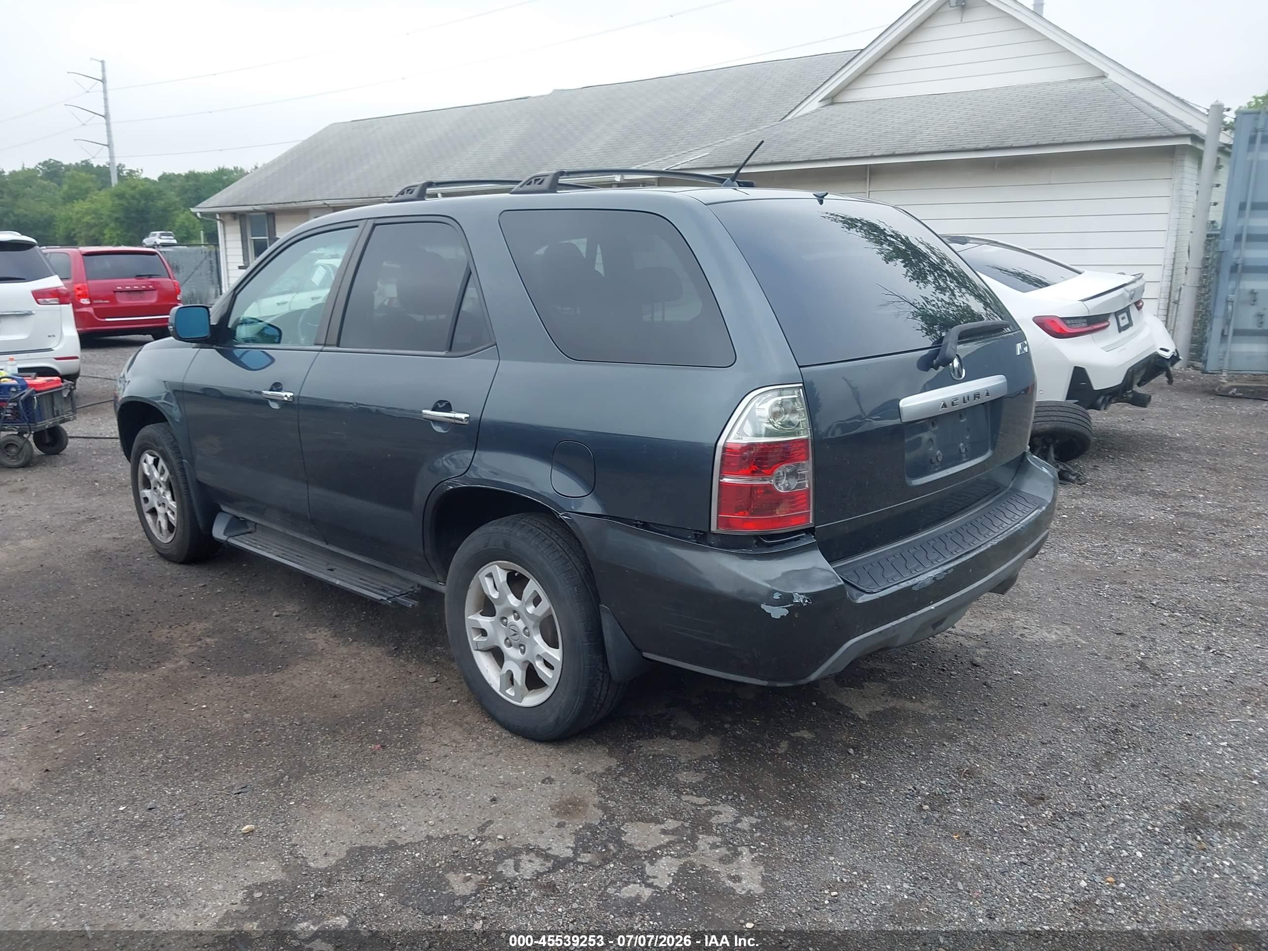 2004 Acura Mdx   Blue vin: 2HNYD18944H543962