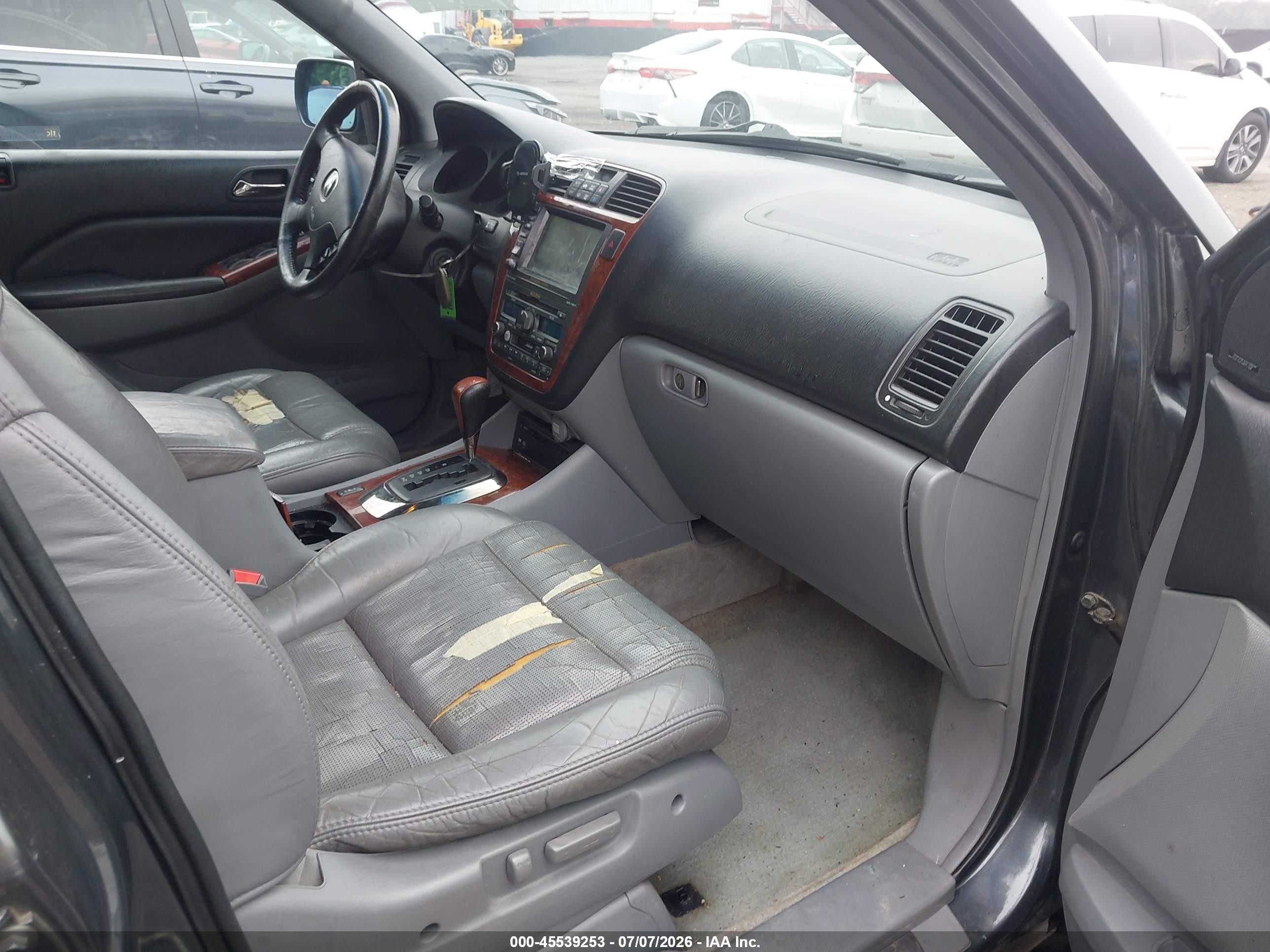 2004 Acura Mdx   Blue vin: 2HNYD18944H543962