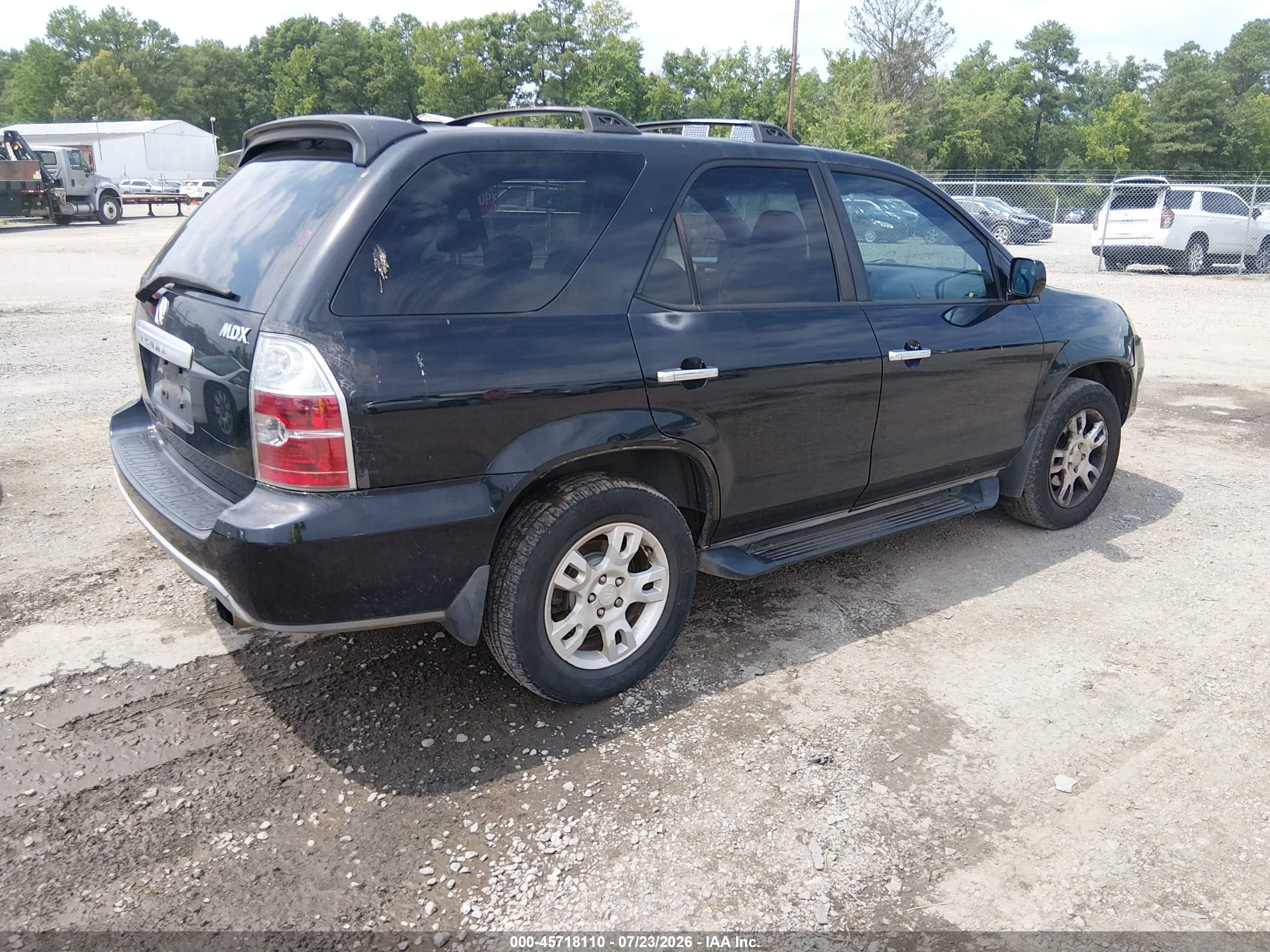 2005 Acura Mdx   Black vin: 2HNYD18945H517220
