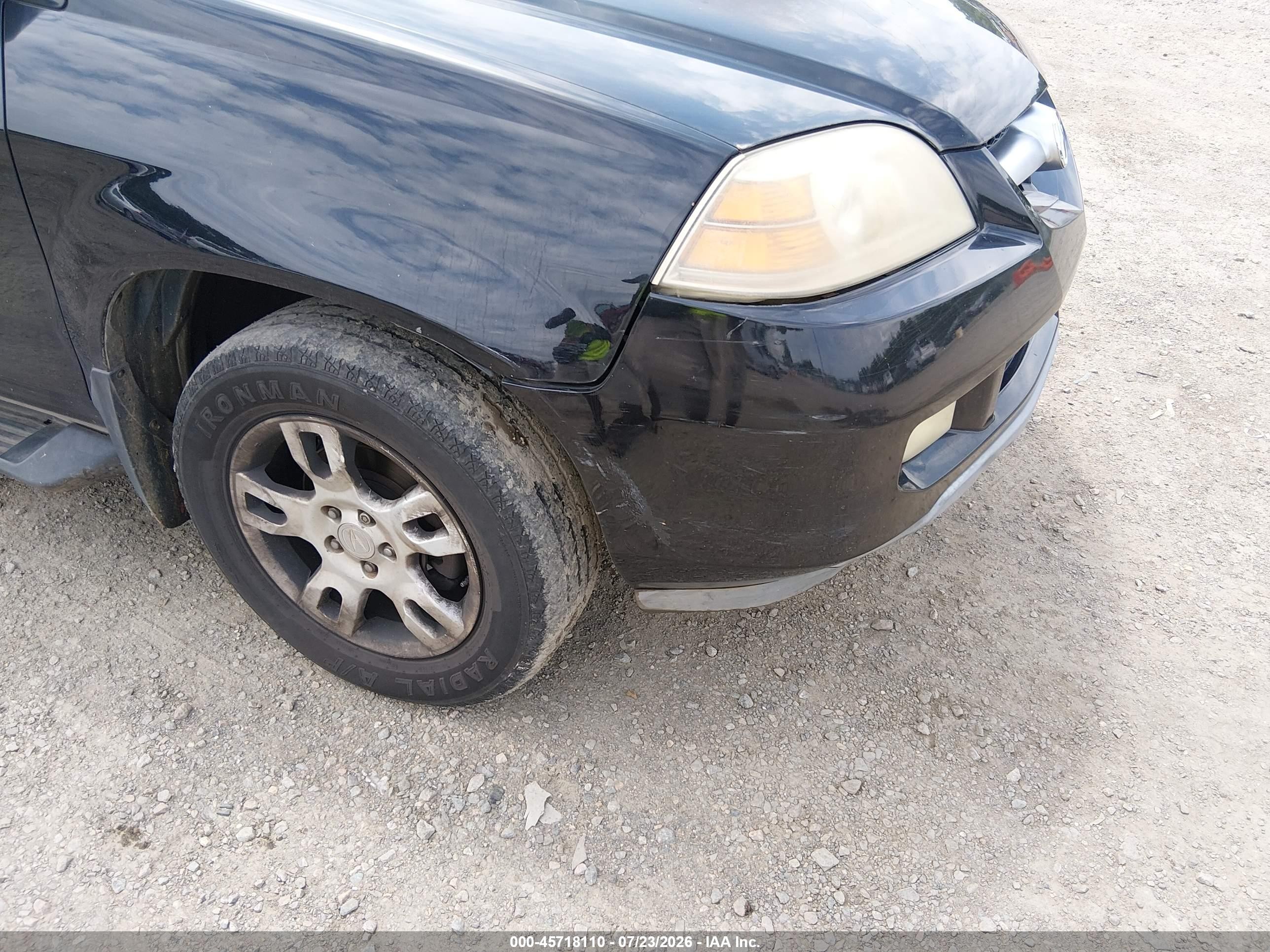 2005 Acura Mdx   Black vin: 2HNYD18945H517220