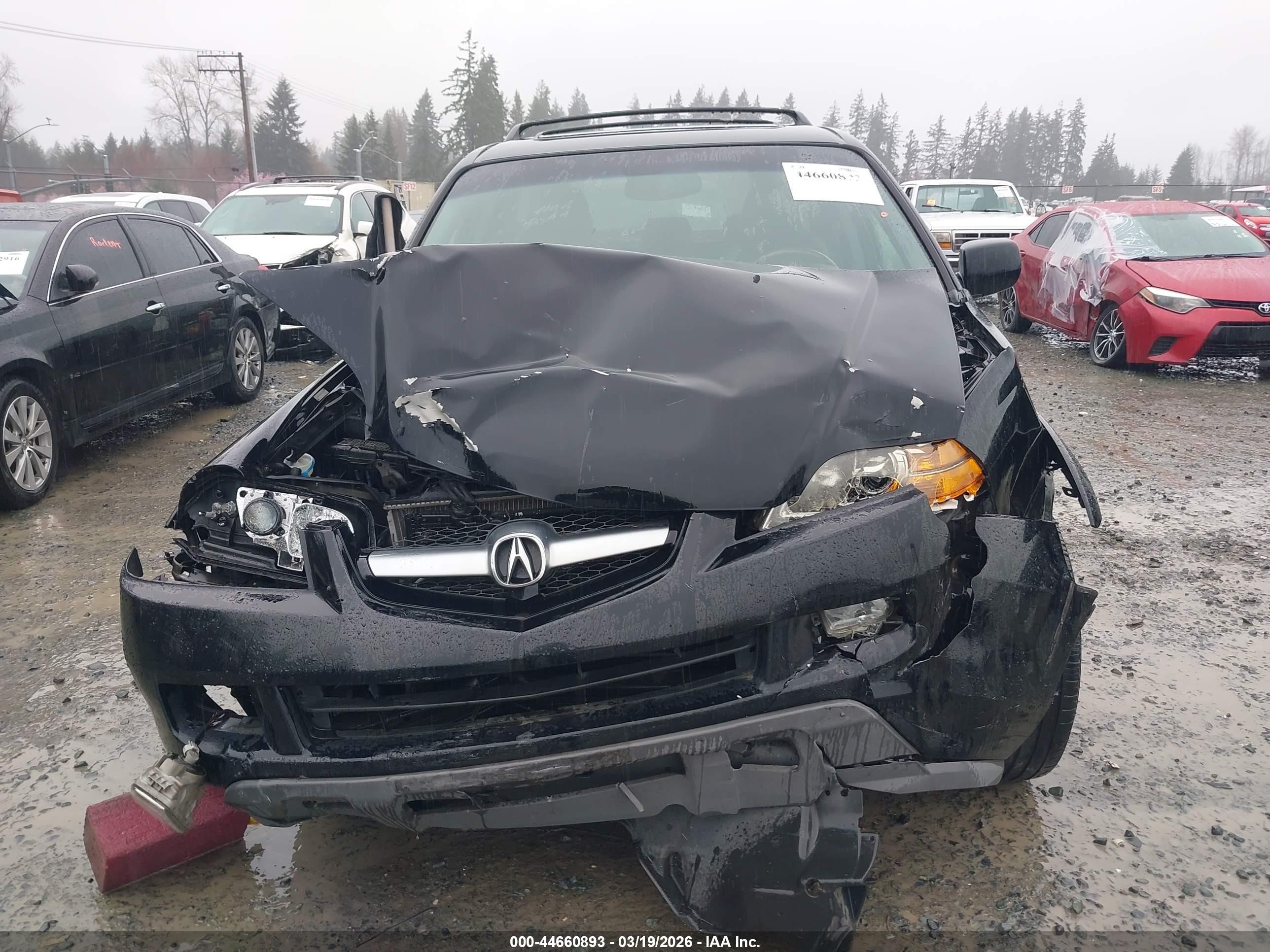 2005 Acura Mdx   Gray vin: 2HNYD18955H517159