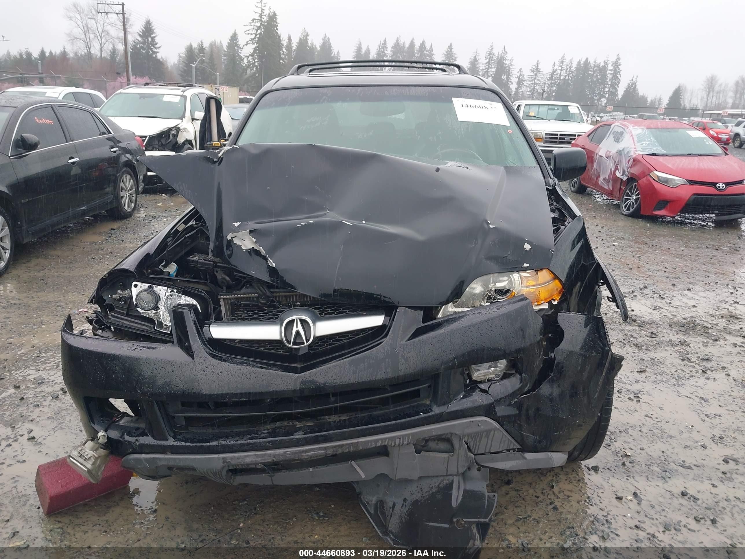2005 Acura Mdx   Gray vin: 2HNYD18955H517159