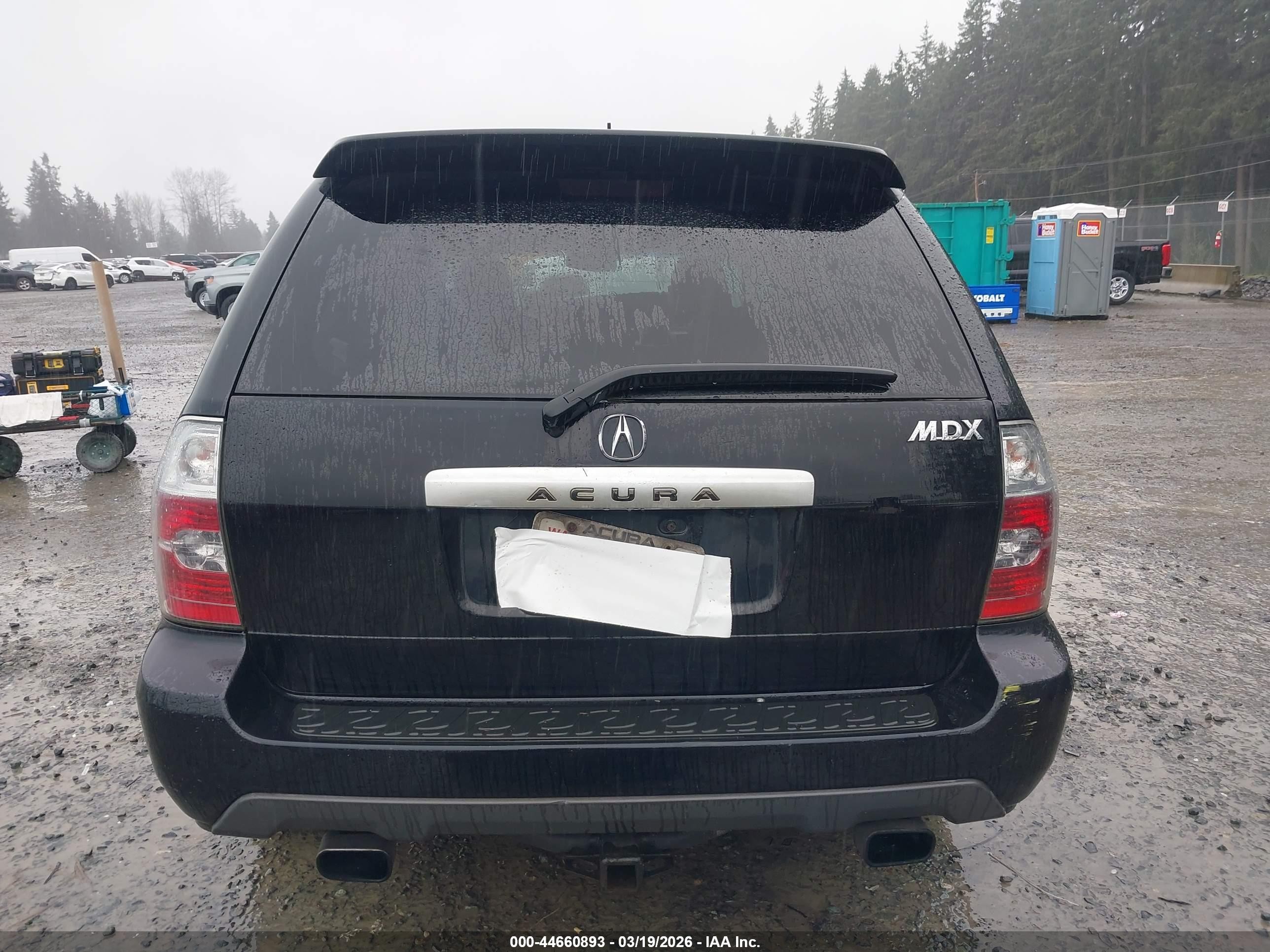2005 Acura Mdx   Gray vin: 2HNYD18955H517159