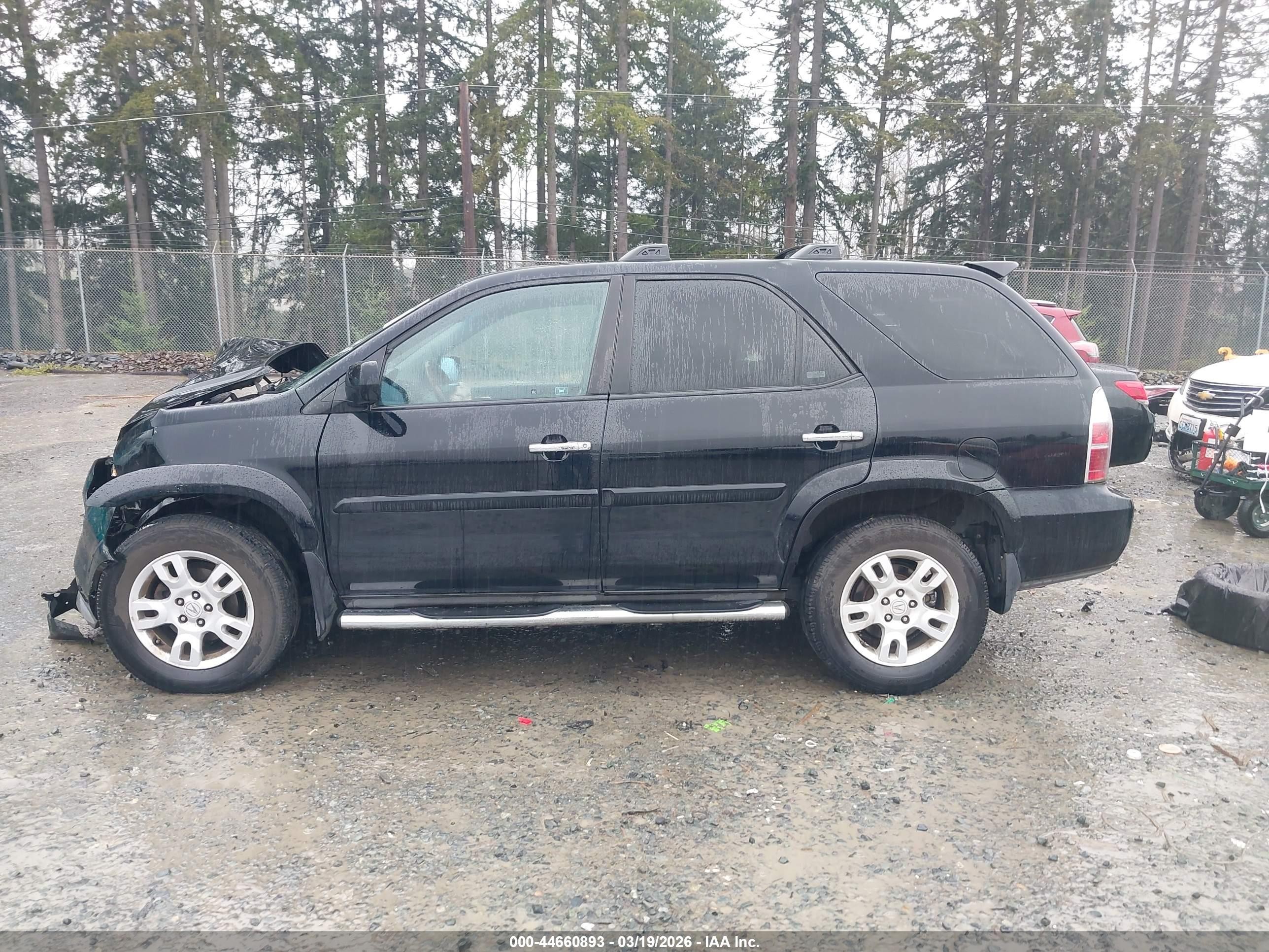2005 Acura Mdx   Gray vin: 2HNYD18955H517159