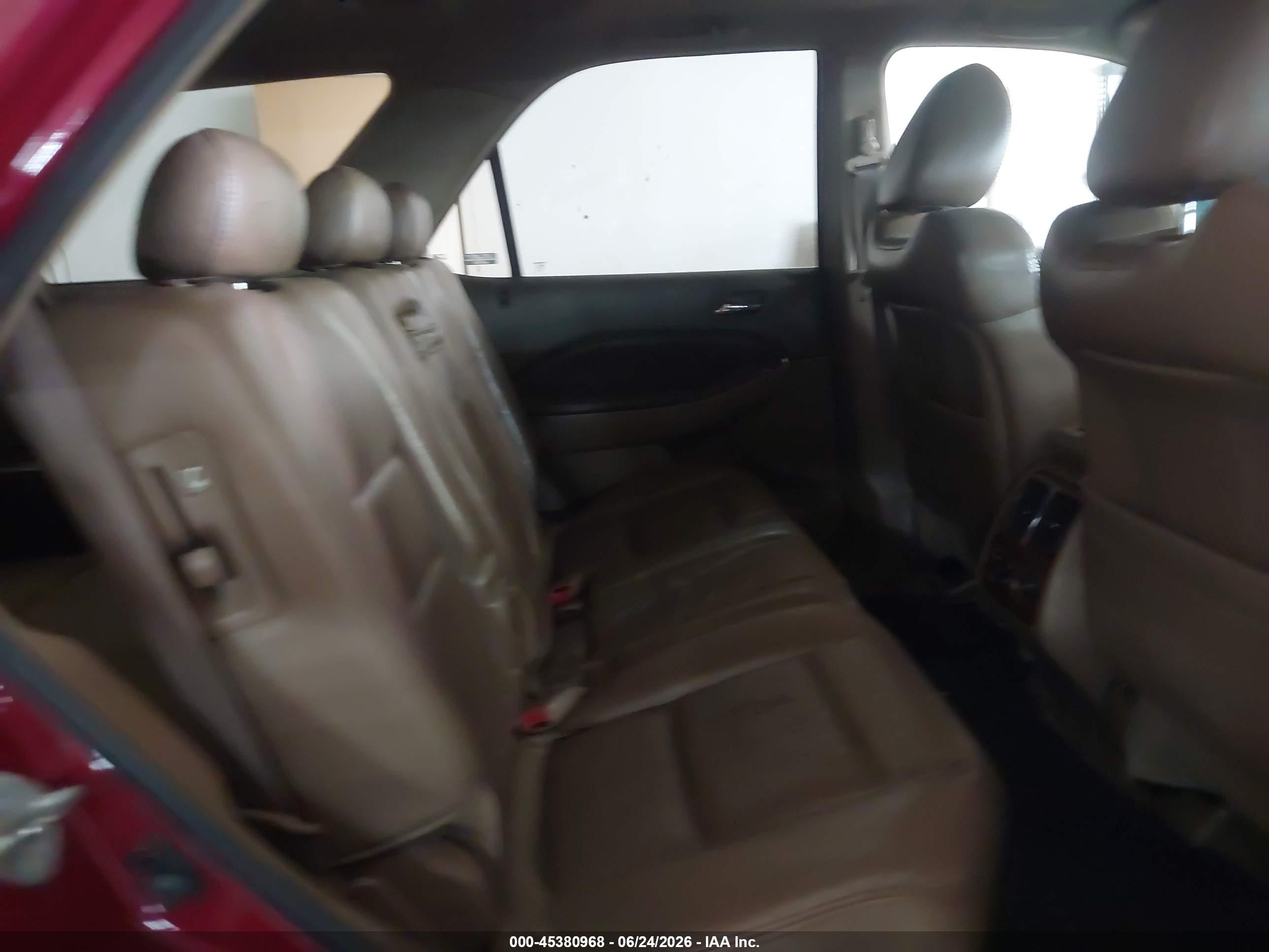 2005 Acura Mdx   Maroon vin: 2HNYD18955H537993