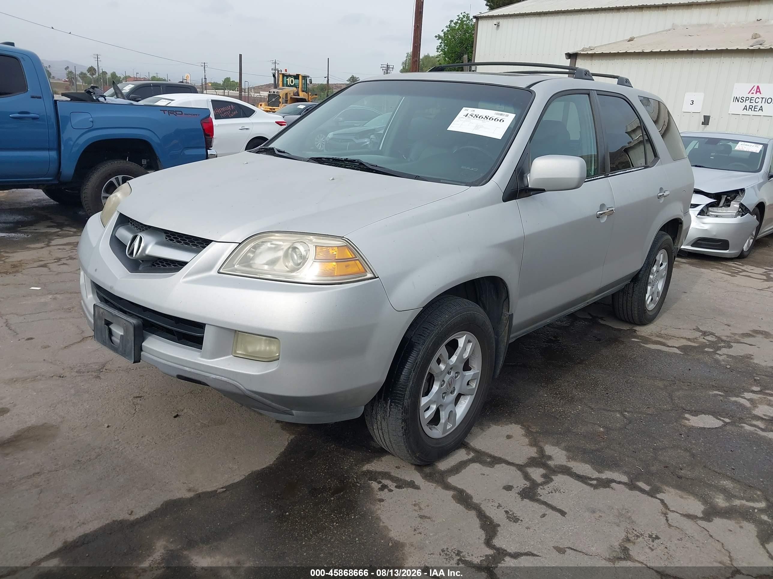 2006 Acura Mdx   Silver vin: 2HNYD18956H506129