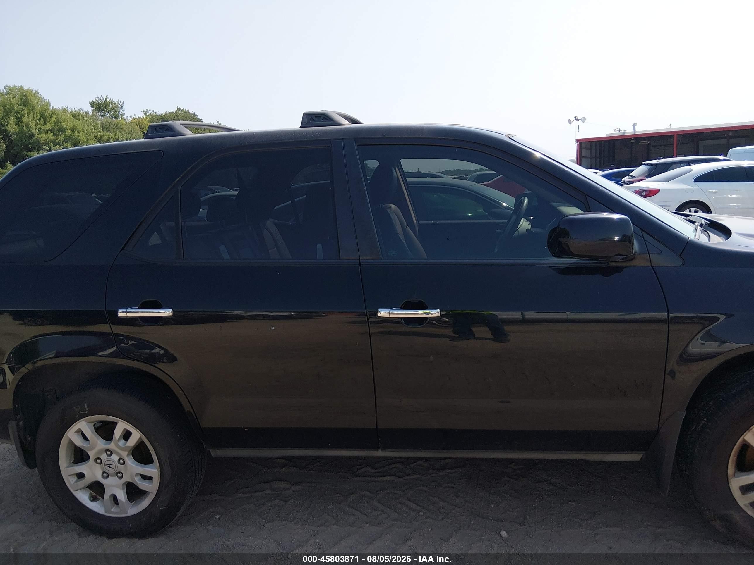 2005 Acura Mdx   Черный vin: 2HNYD18965H550932
