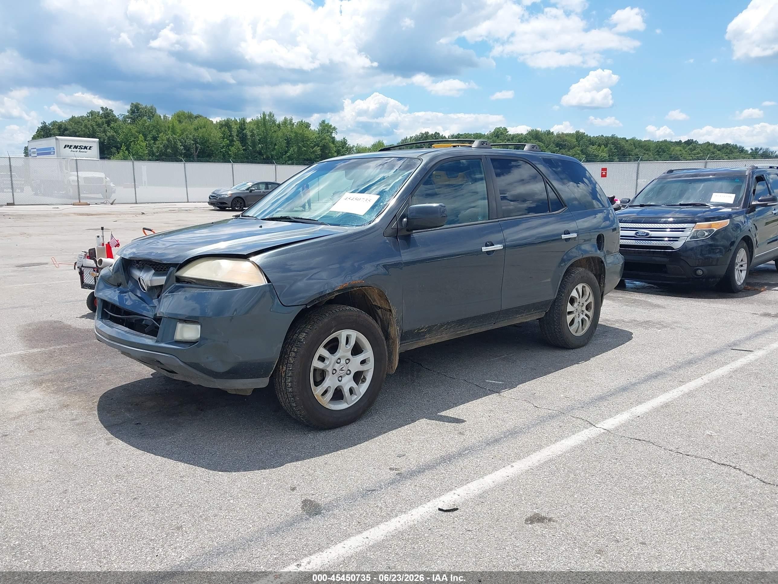 2006 Acura Mdx Dark Blue vin: 2HNYD18966H514286