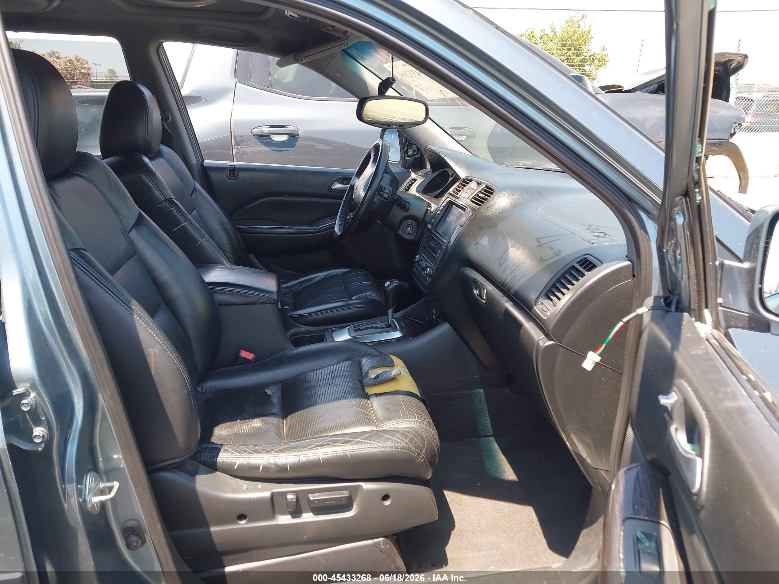 2006 Acura Mdx Light Blue vin: 2HNYD18966H536126