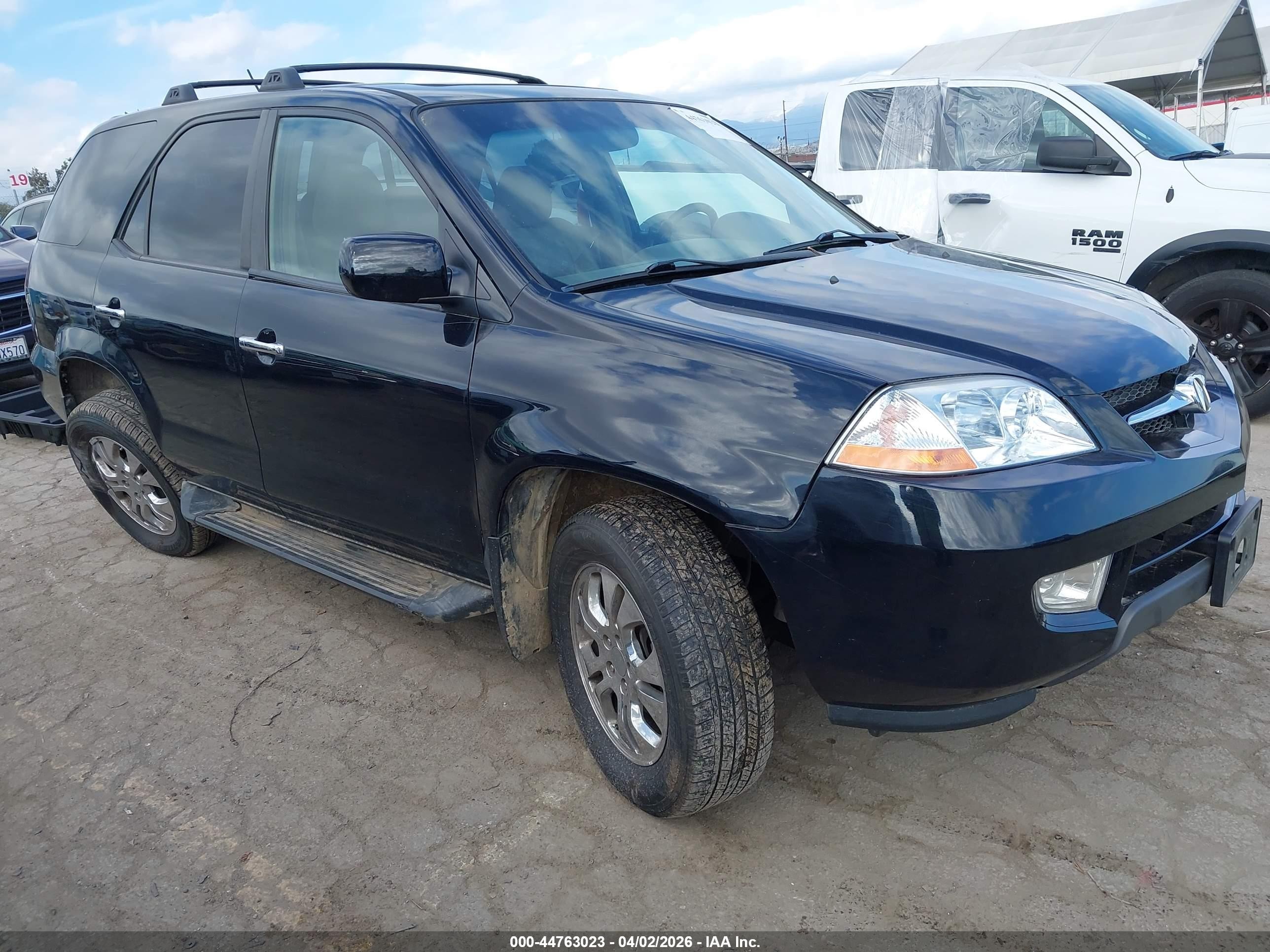 2003 Acura Mdx   Black vin: 2HNYD18973H509416