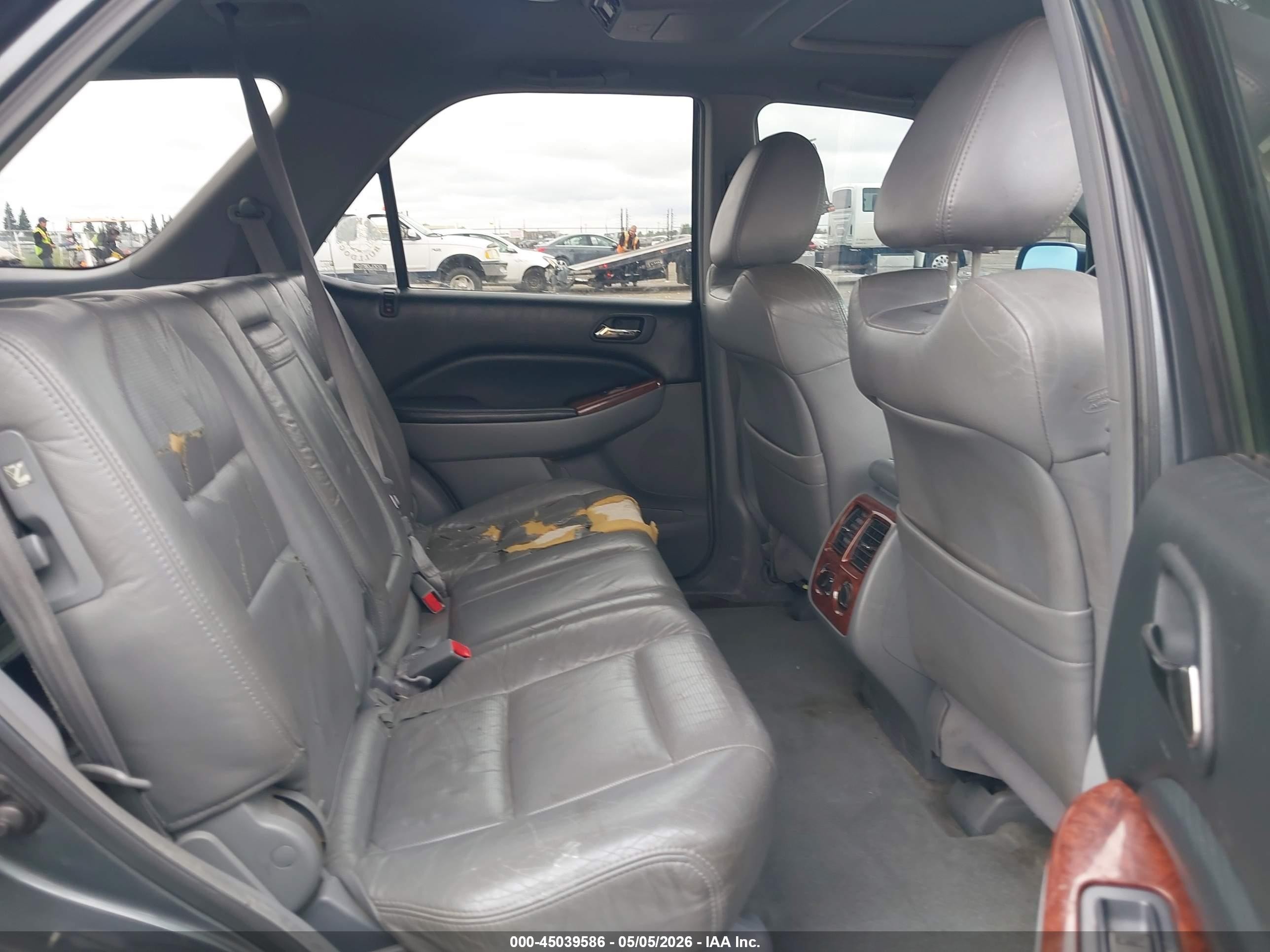 2004 Acura Mdx   Gray vin: 2HNYD18974H522345
