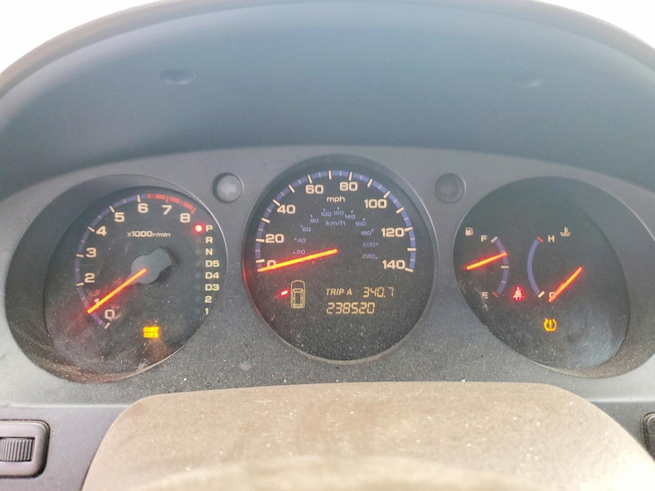 2004 Acura Mdx Touring Red vin: 2HNYD18974H545317