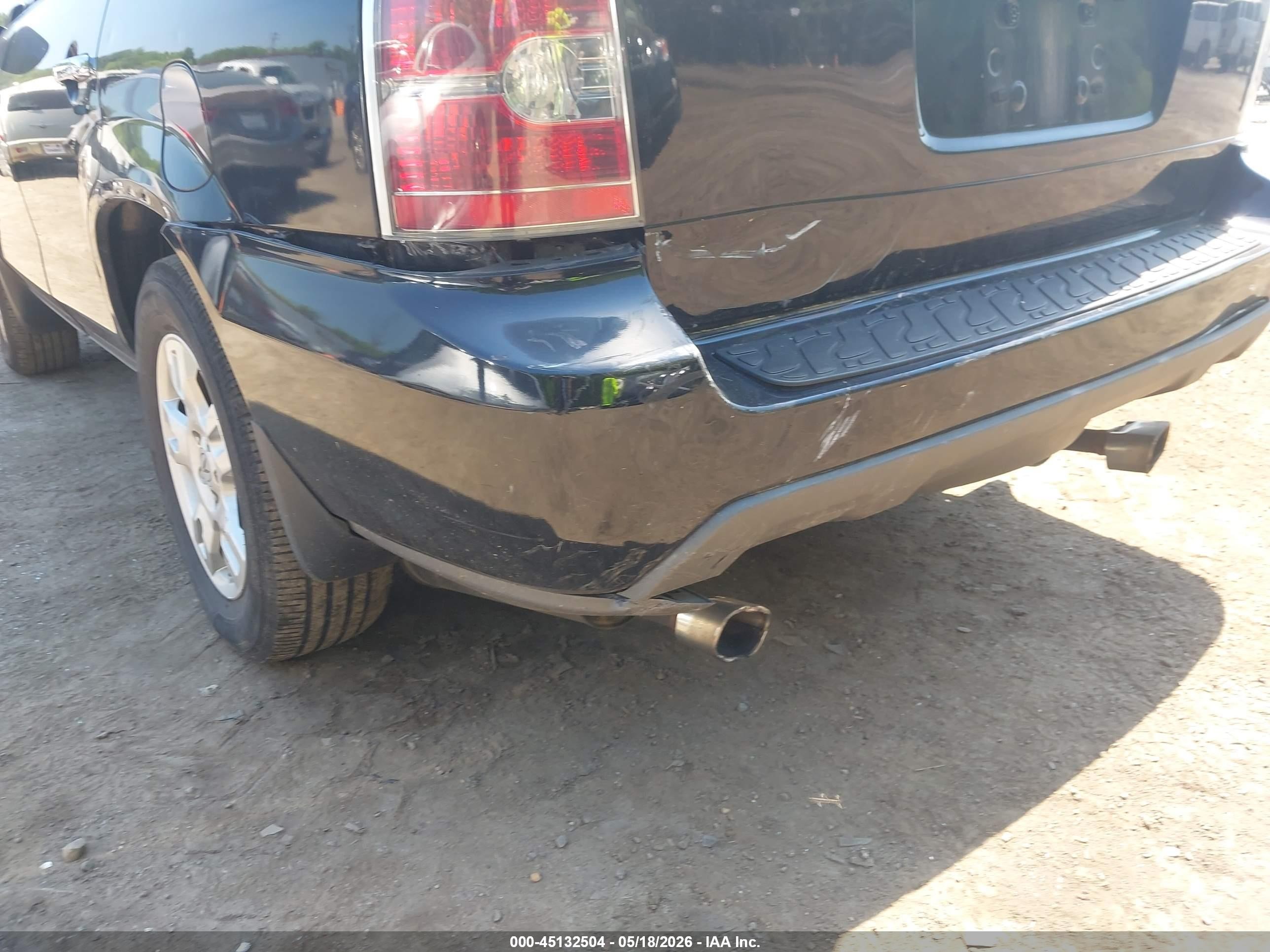 2006 Acura Mdx   Black vin: 2HNYD18976H544736