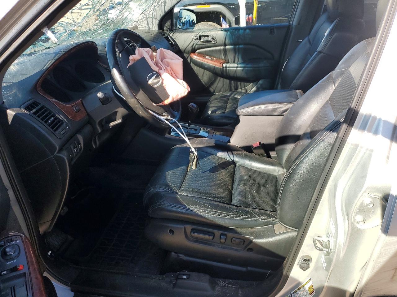 2005 Acura Mdx Touring Silver vin: 2HNYD18985H501232
