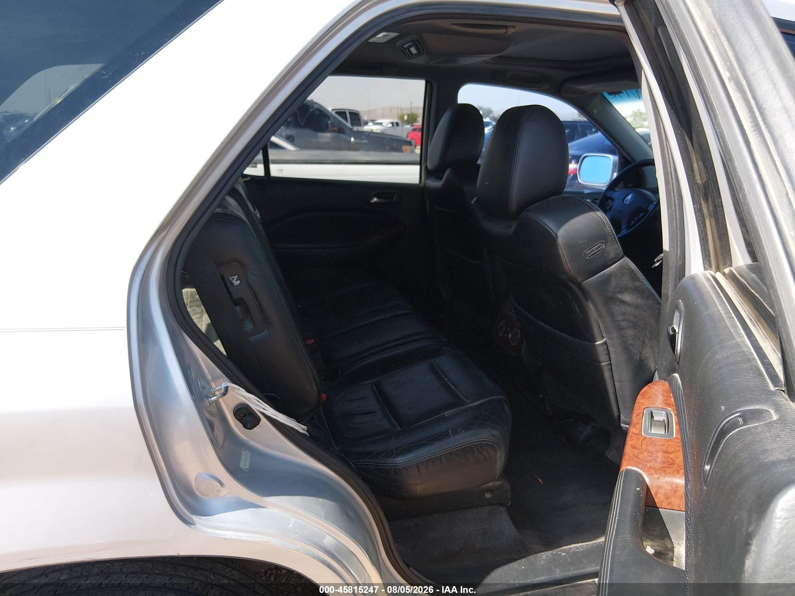 2004 Acura Mdx Silver vin: 2HNYD18994H525845