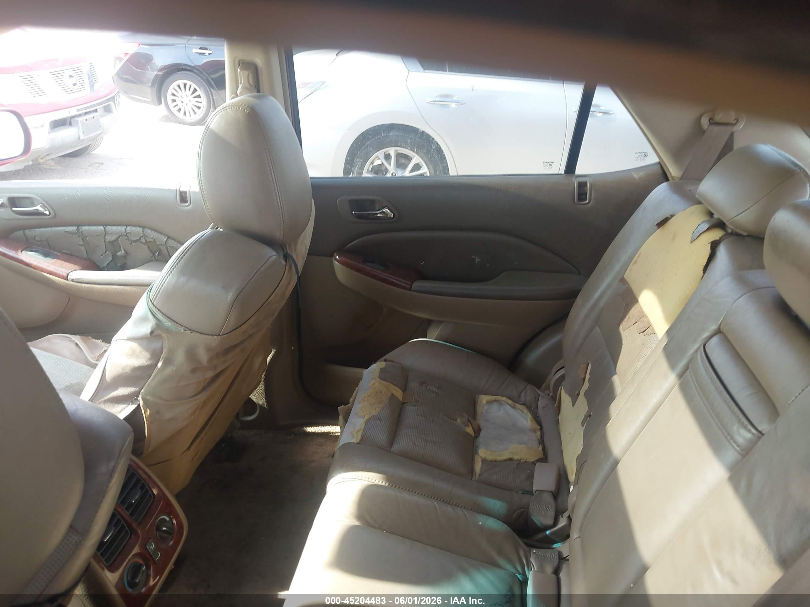 2004 Acura Mdx   Burgundy vin: 2HNYD18994H532598