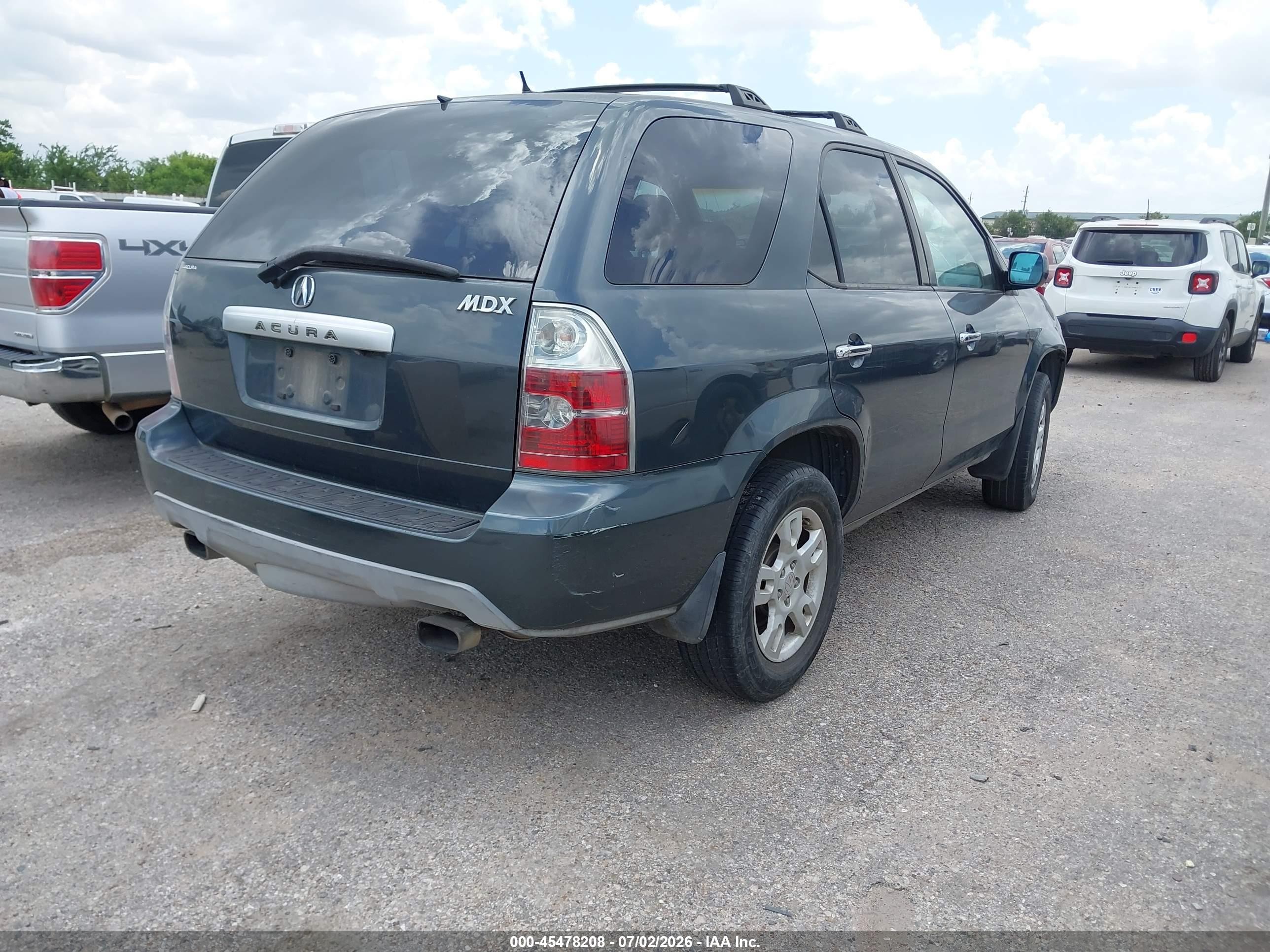 2005 Acura Mdx   Gray vin: 2HNYD18995H522140