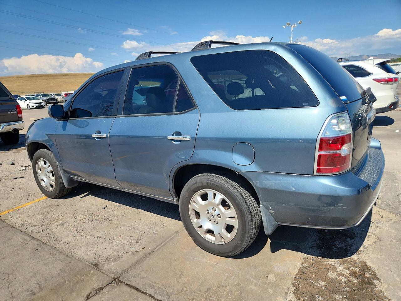 2005 Acura Mdx Touring Gray vin: 2HNYD18995H536832