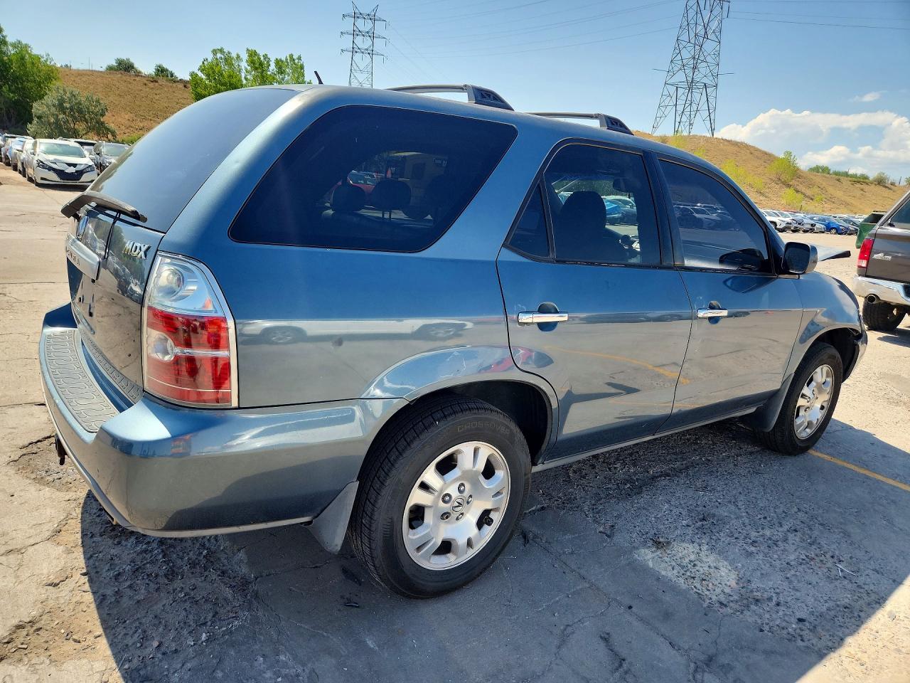 2005 Acura Mdx Touring Gray vin: 2HNYD18995H536832