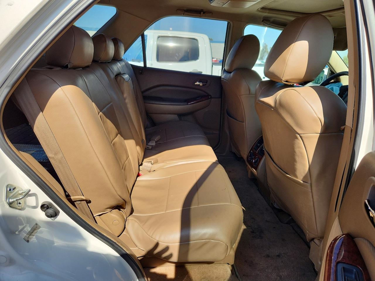 2004 Acura Mdx Touring White vin: 2HNYD189X4H536160