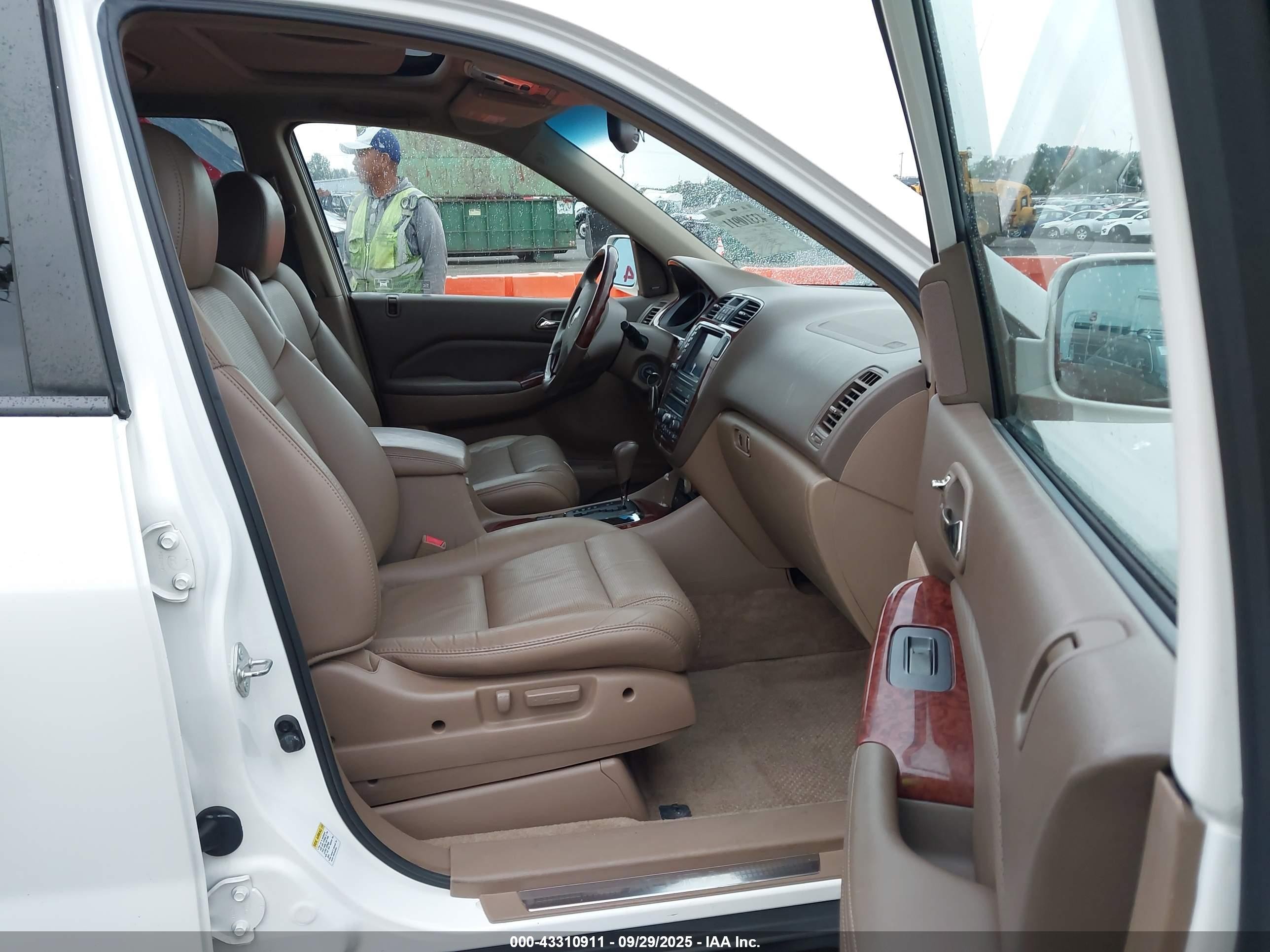 2005 Acura Mdx   Белый vin: 2HNYD189X5H529064