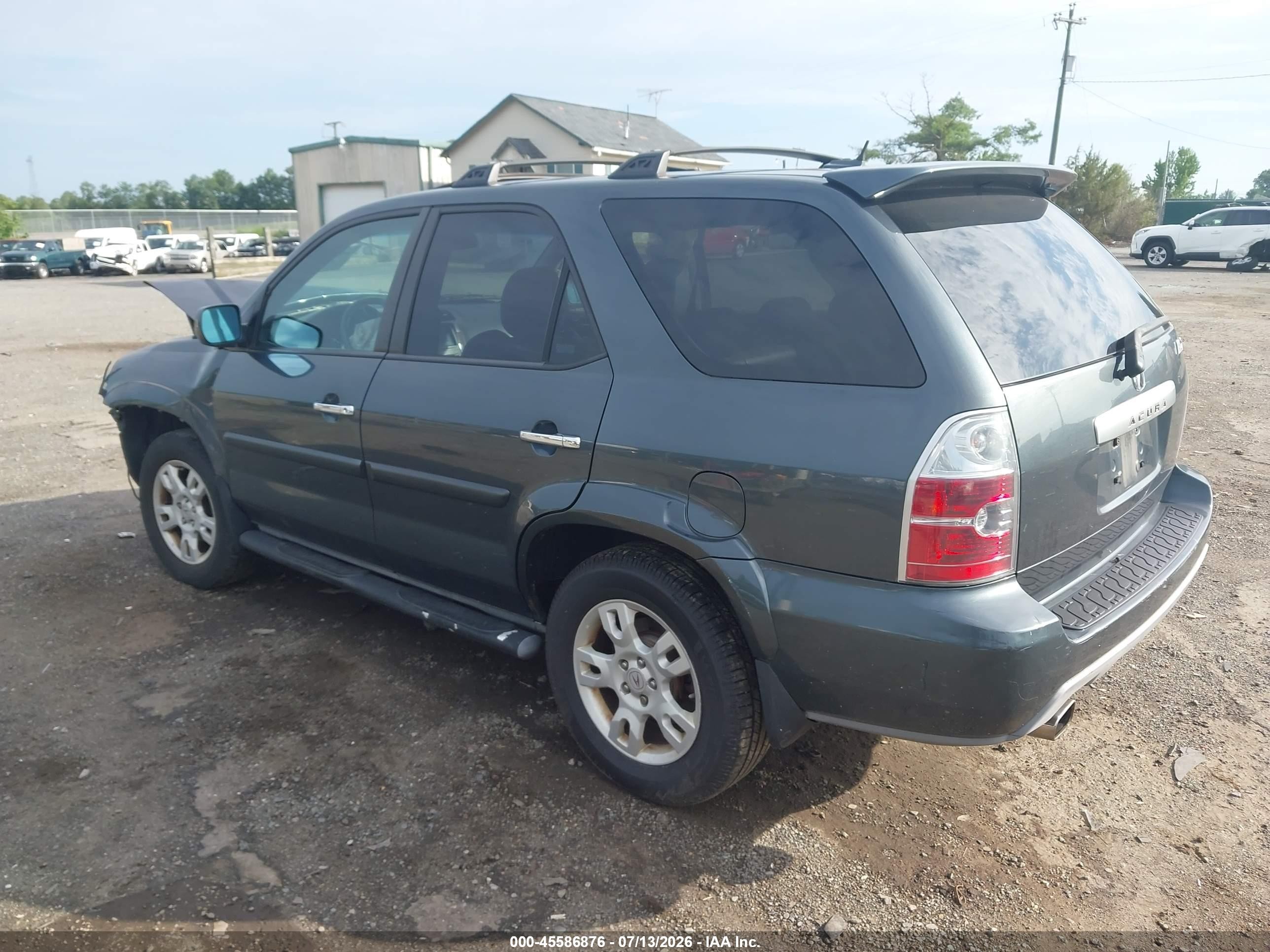 2005 Acura Mdx   Gray vin: 2HNYD189X5H542347