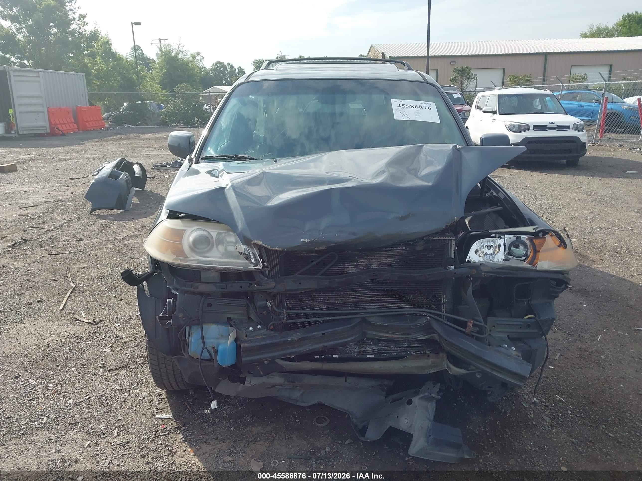 2005 Acura Mdx   Gray vin: 2HNYD189X5H542347