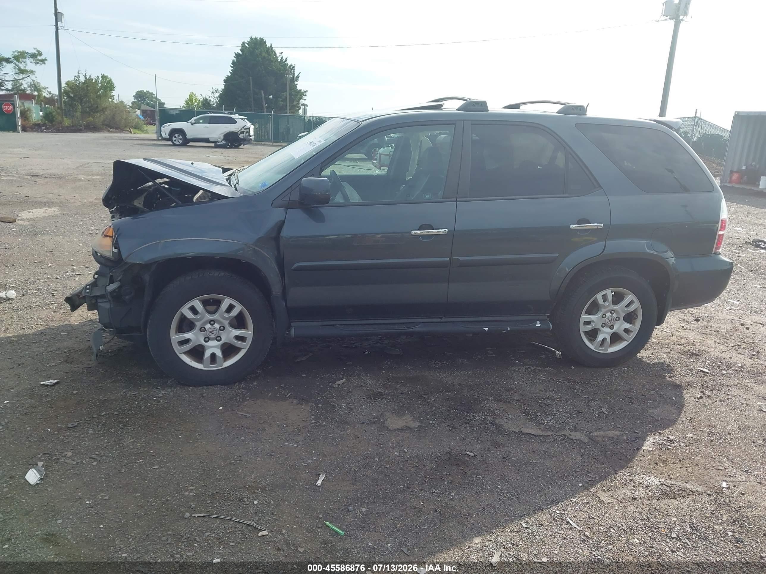 2005 Acura Mdx   Gray vin: 2HNYD189X5H542347