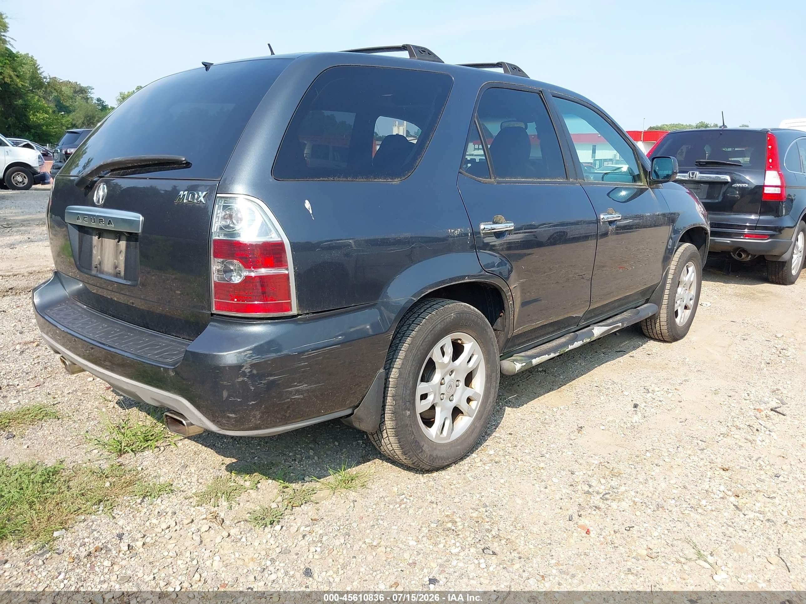 2006 Acura Mdx   Gray vin: 2HNYD189X6H503906
