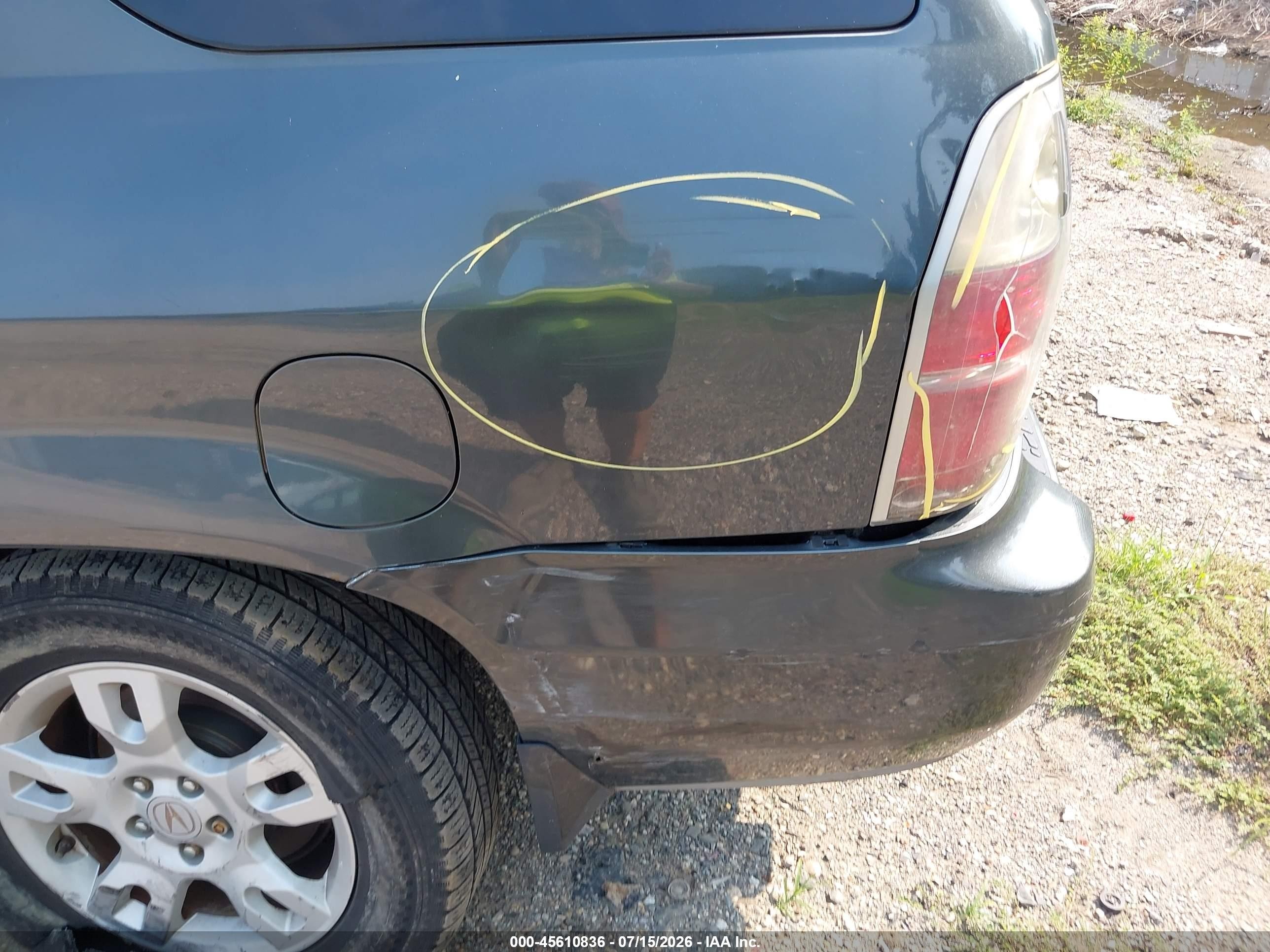 2006 Acura Mdx   Gray vin: 2HNYD189X6H503906
