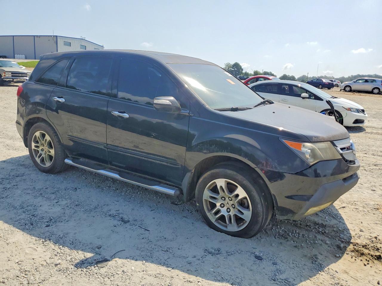 2008 Acura Mdx Черный vin: 2HNYD28208H533038
